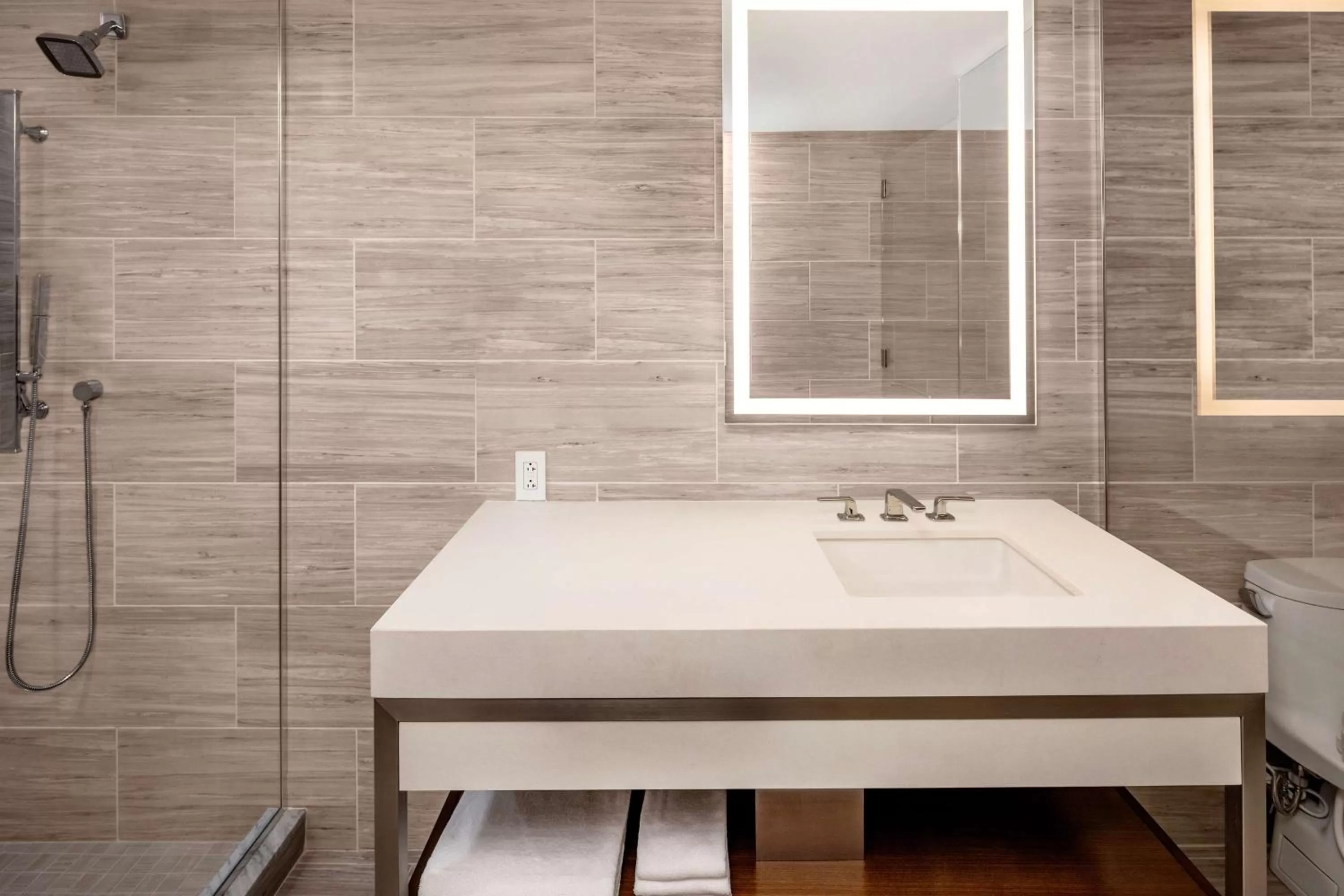 Shower in Hilton Club The Quin New York