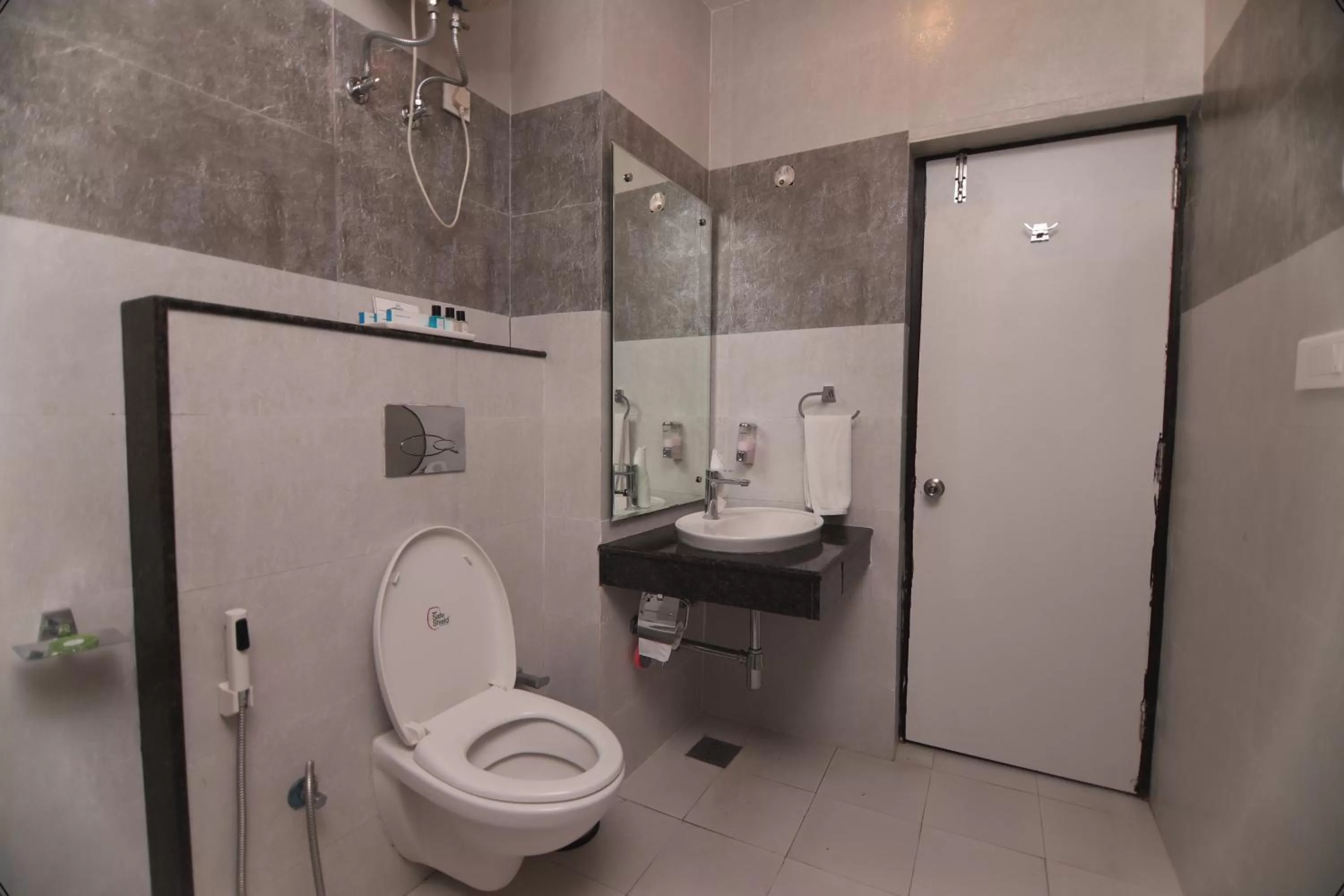 Bathroom in Indira Nikunj Rubystone Exotic