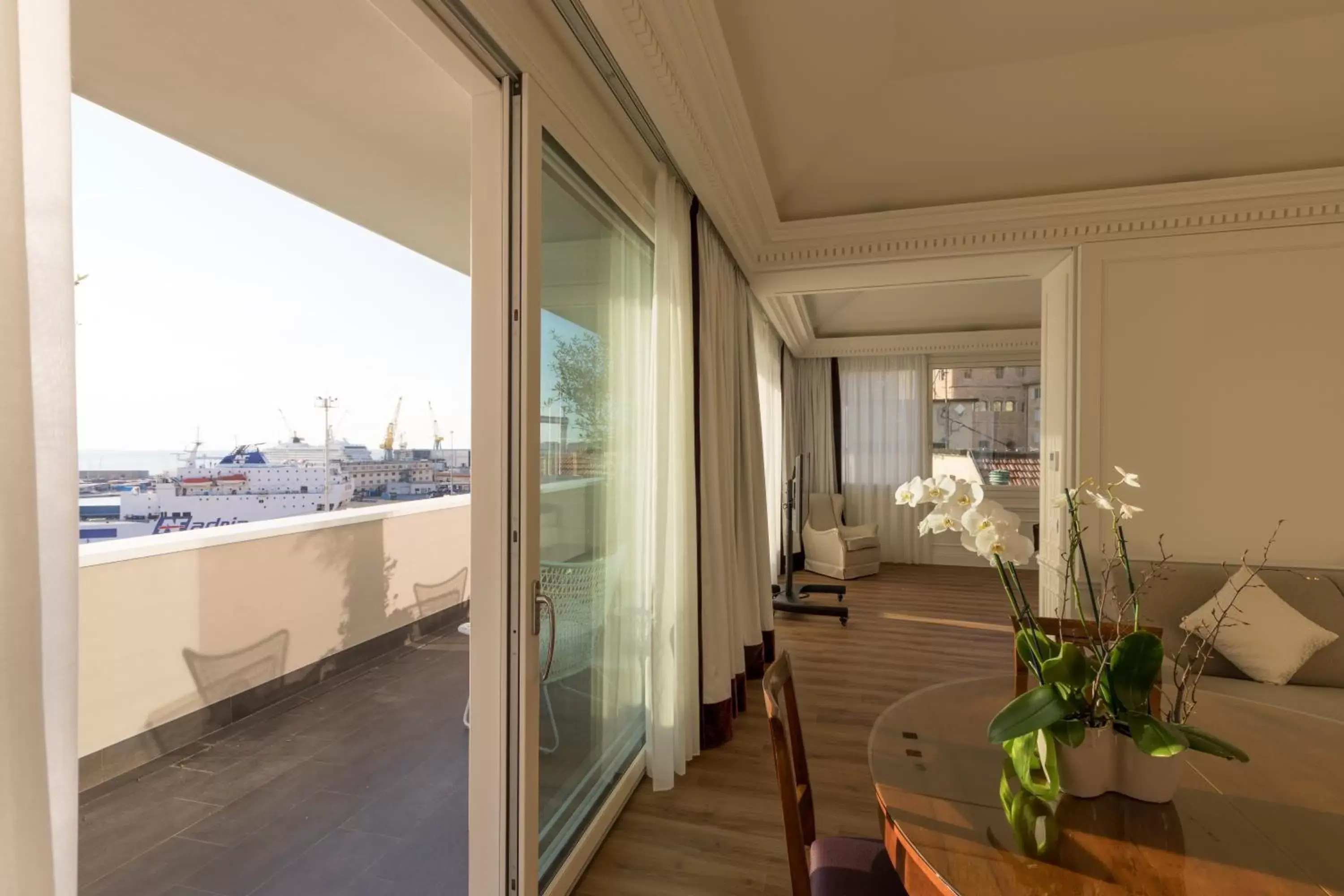 Balcony/Terrace in Grand Hotel Palace