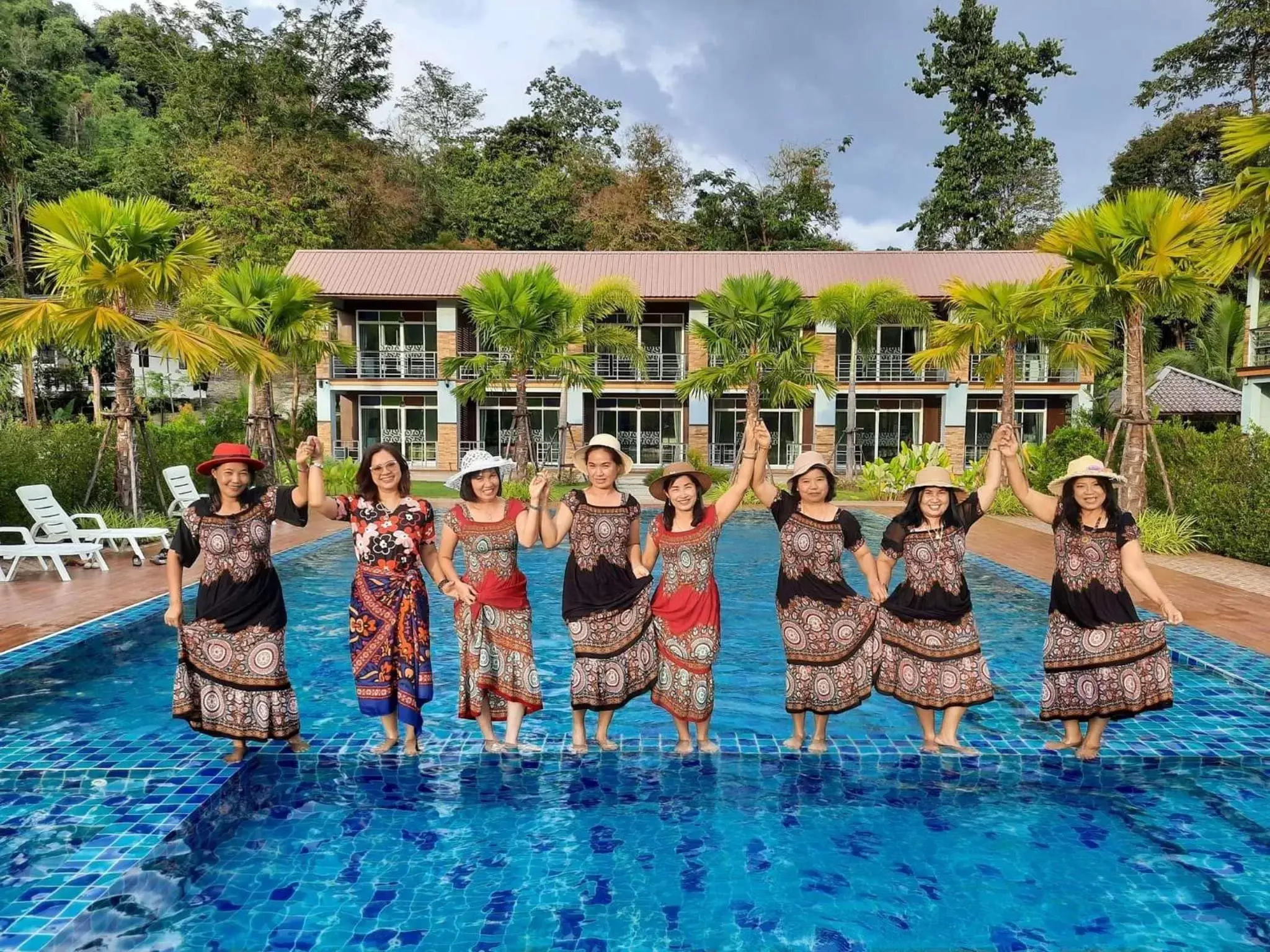 Swimming Pool in Khaosok Rainforest Resort