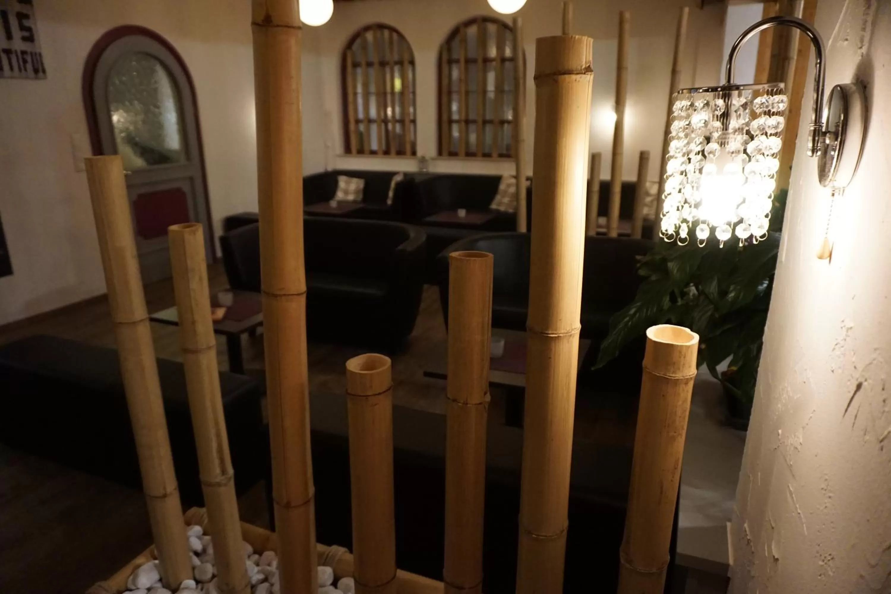 Communal lounge/ TV room in Hotel Sonnenbichl