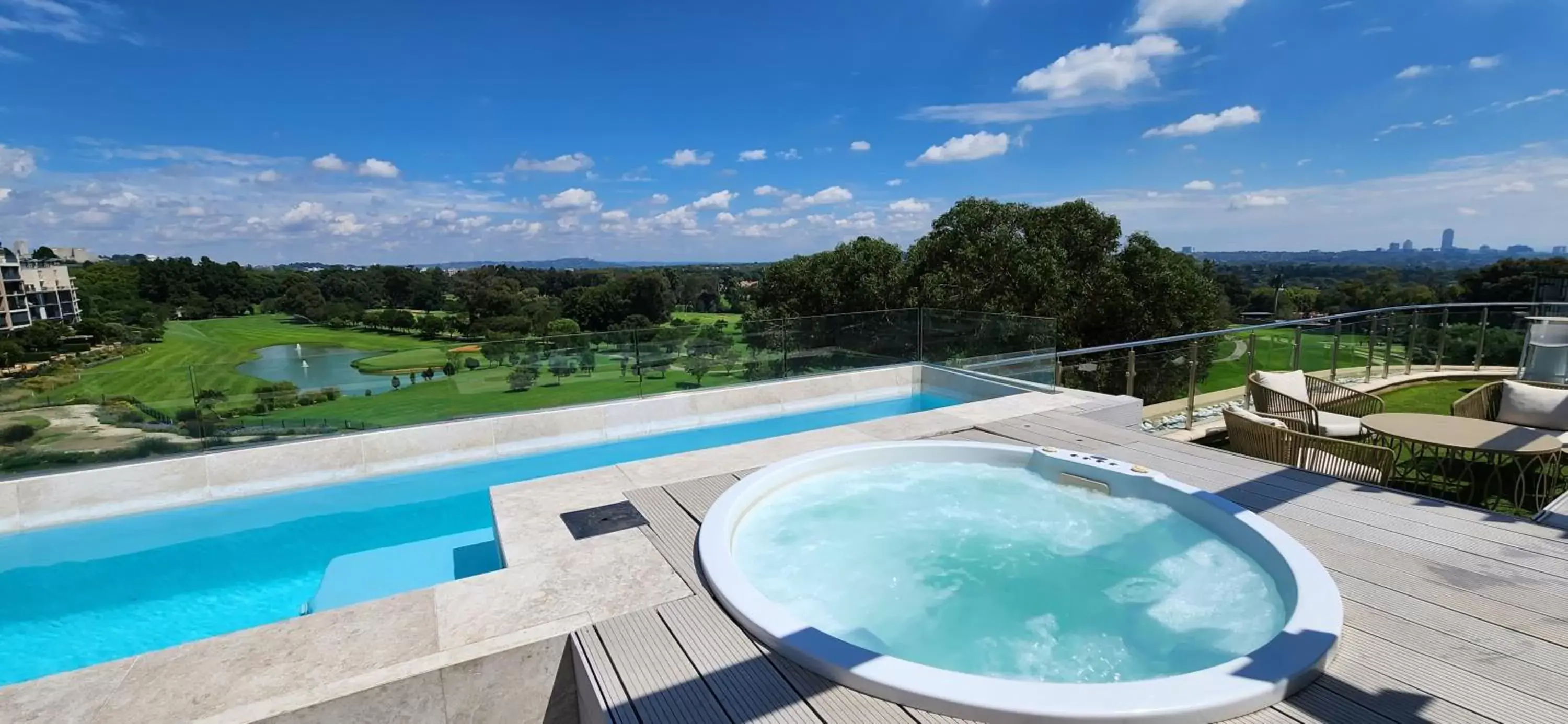 Swimming pool in The Houghton Hotel, Spa, Wellness & Golf Swimming pool in The Houghton Hotel, Spa, Wellness & Golf