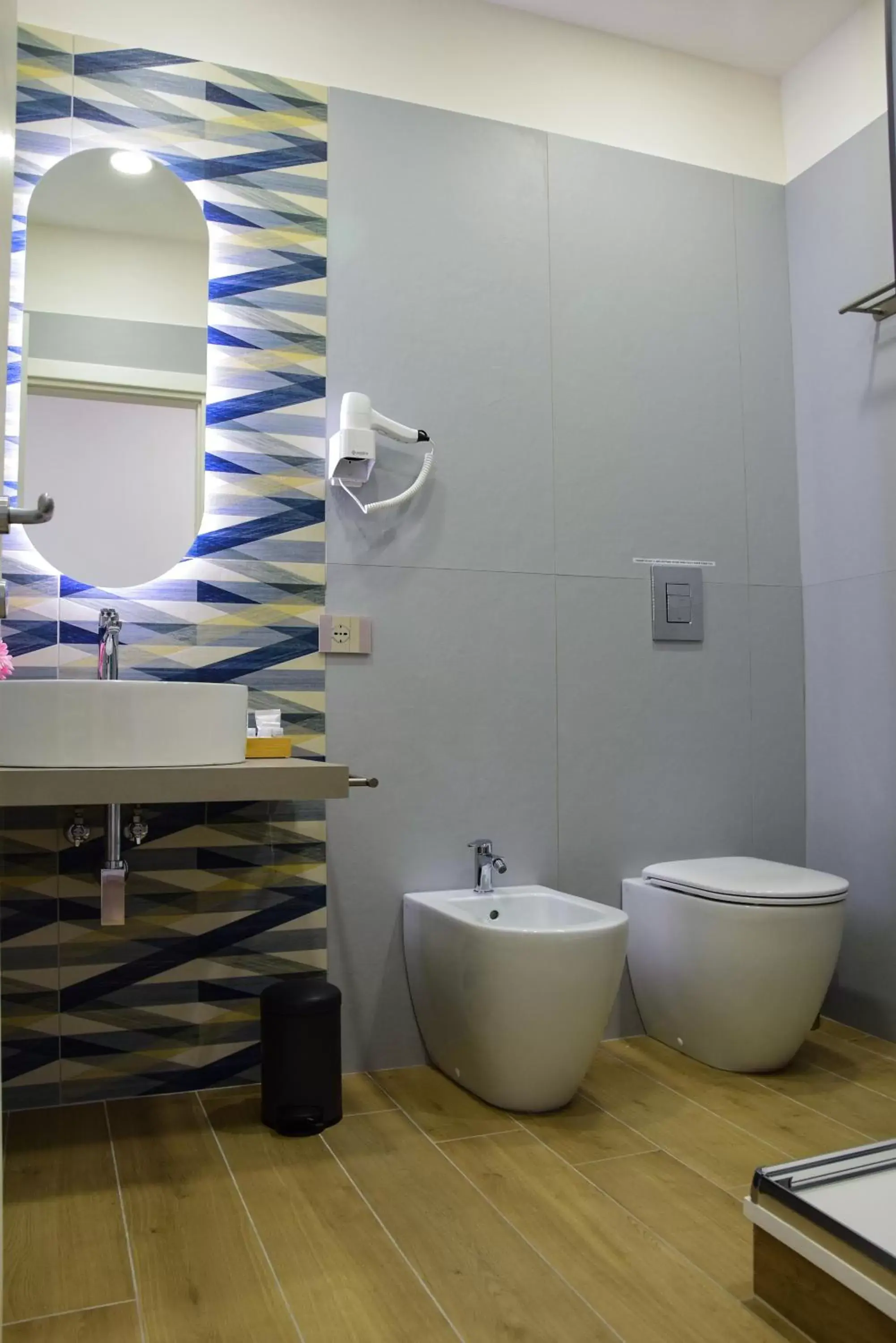 Bathroom in Pompeya Bed and Breakfast