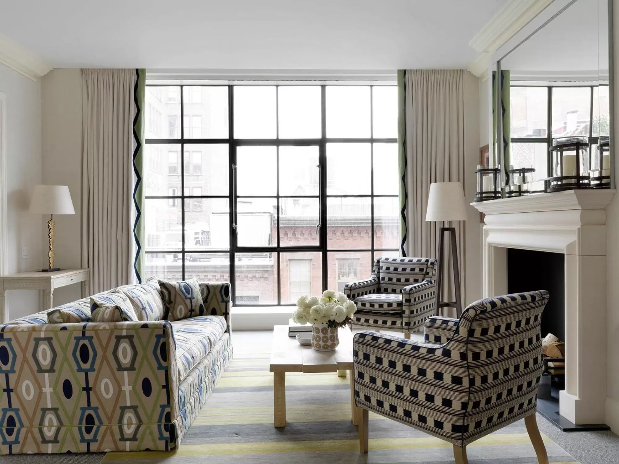Living room, Seating Area in Crosby Street Hotel