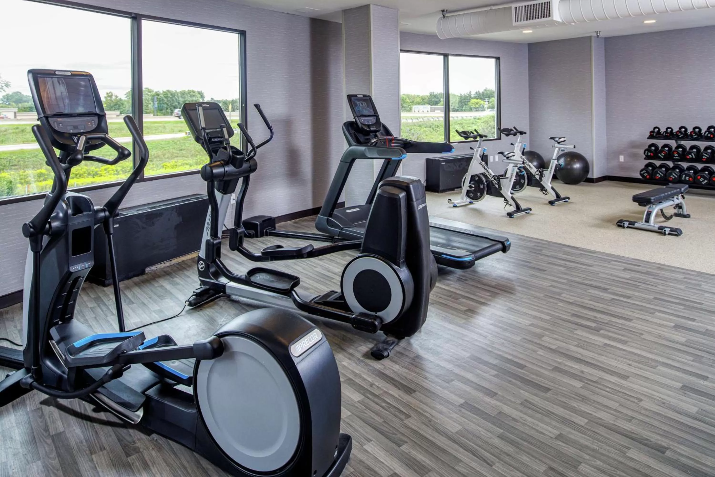 Fitness centre/facilities in DoubleTree by Hilton Appleton, WI