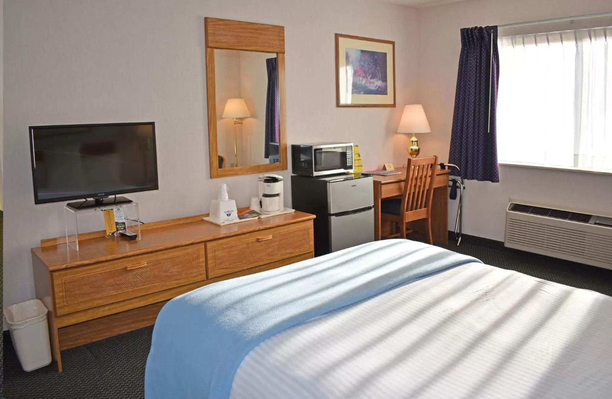 Bed in Americas Best Value Inn & Suites - Tahquamenon Country