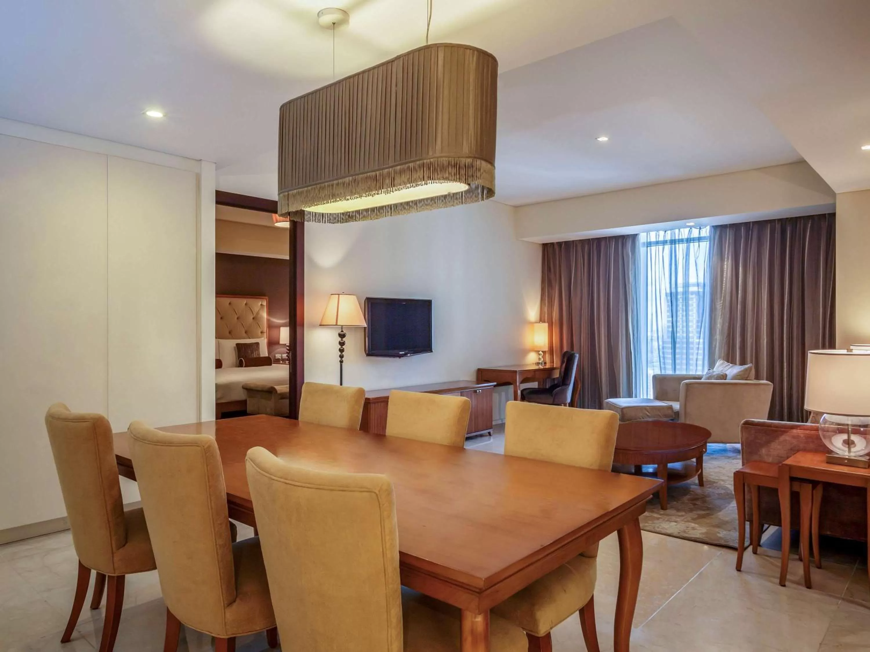 Seating area in Joy Nostalg Hotel and Suites Manila Managed by The Ascott Limited