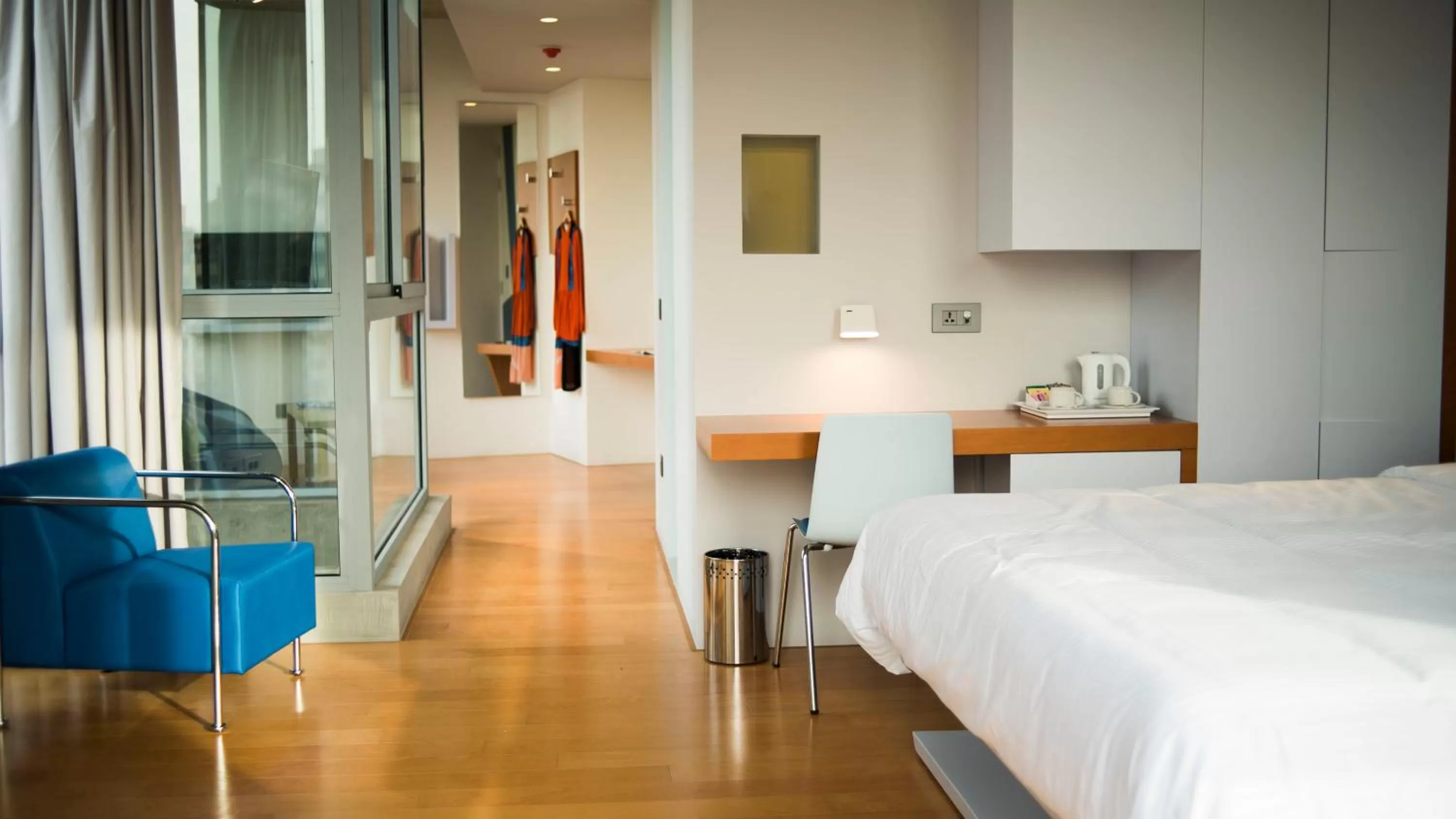 Bed in Bossa Nova Beirut Hotel