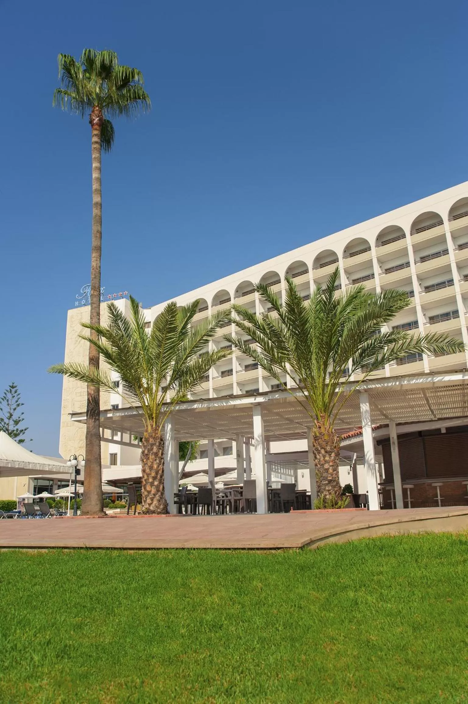 Property building in Ajax Hotel