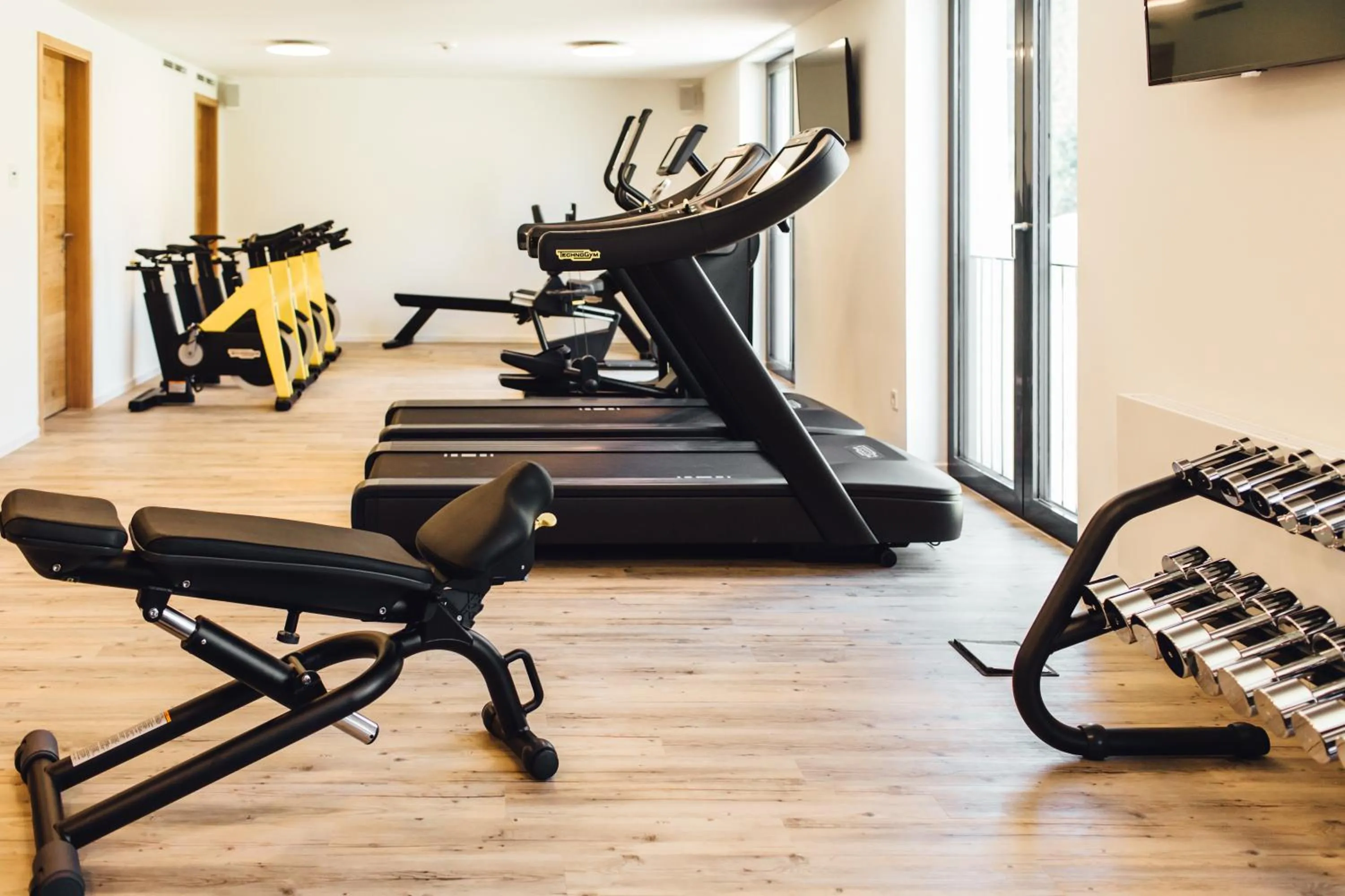 Fitness centre/facilities in Hotel Edita