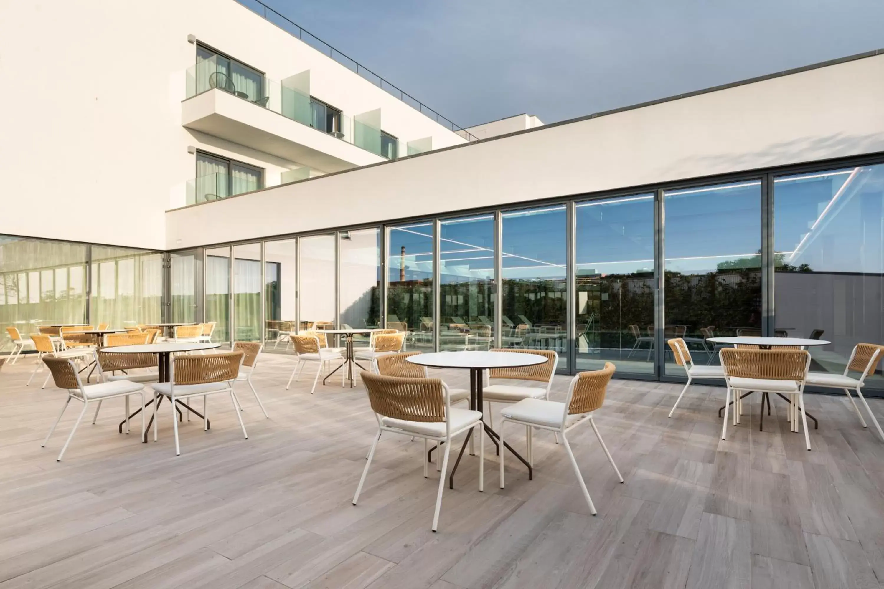 Balcony/Terrace in Eurostars Matosinhos