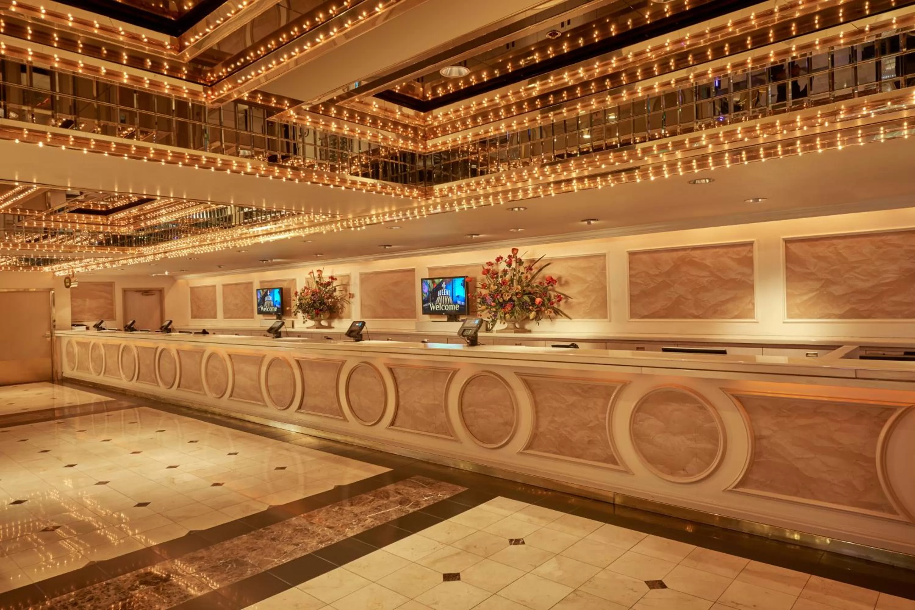 Lobby or reception in Four Queens Hotel and Casino