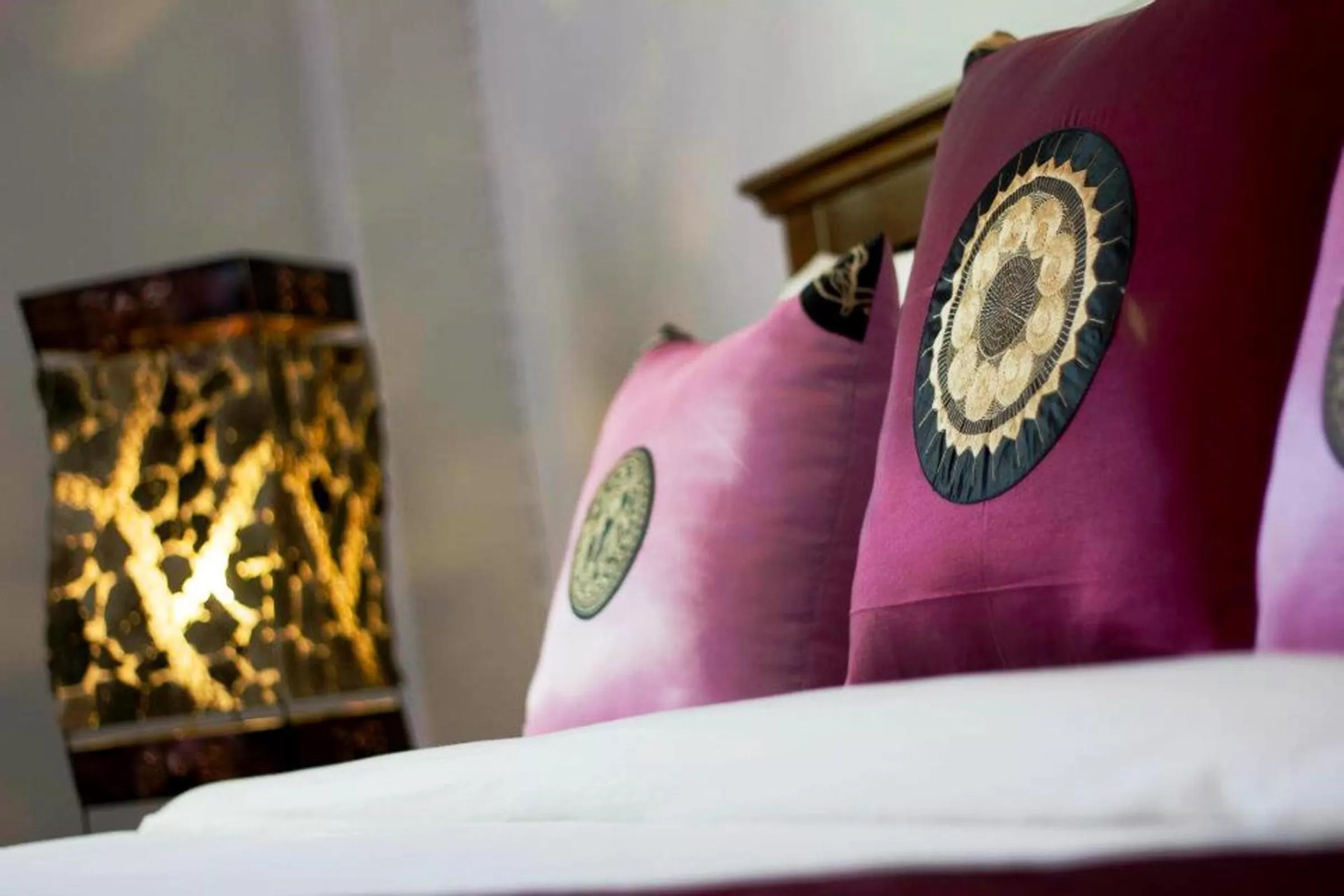 Decorative detail, Bed in Pai Sukhothai Resort SHA Extra Plus