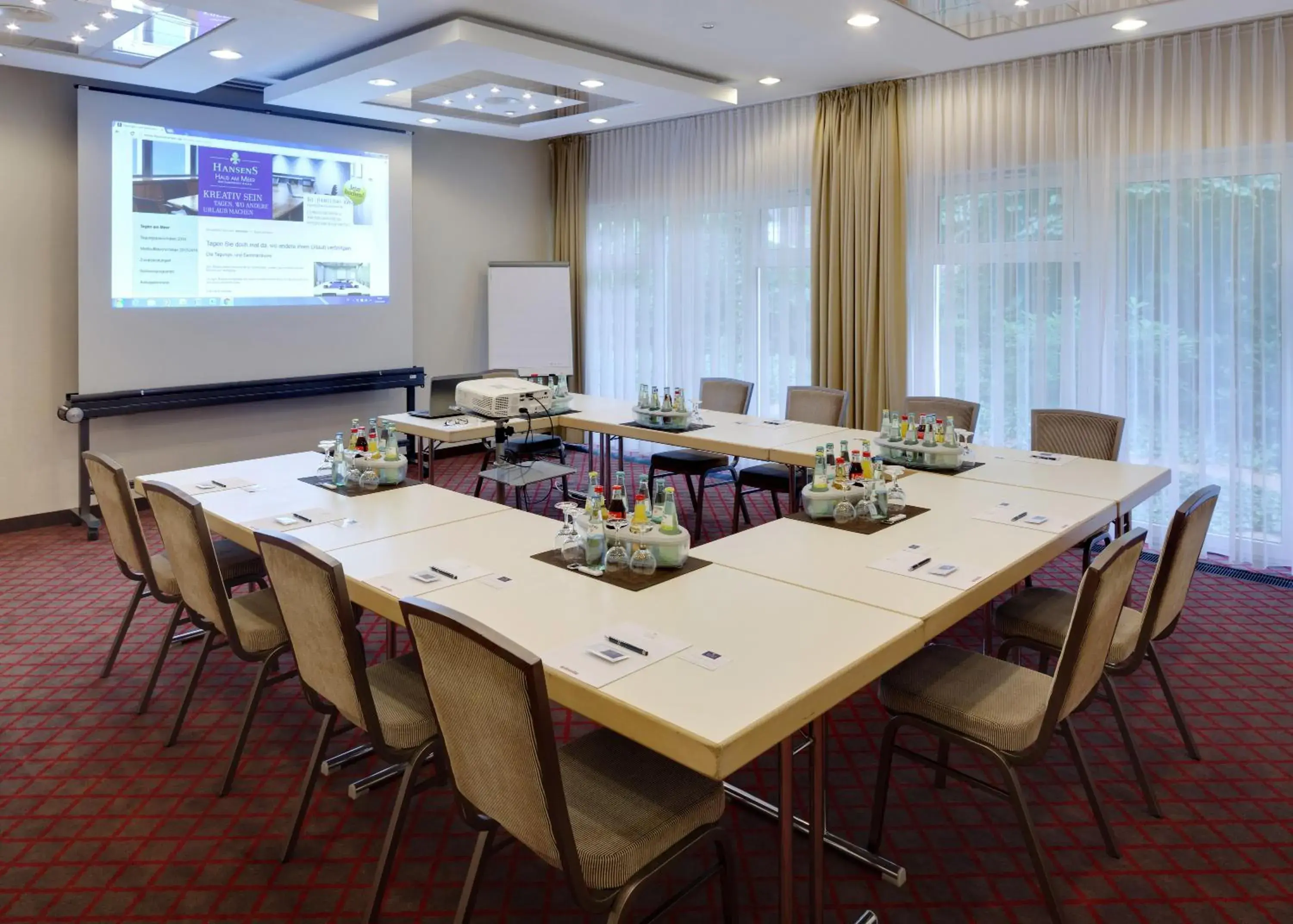 Meeting/conference room in Haus am Meer Hotel