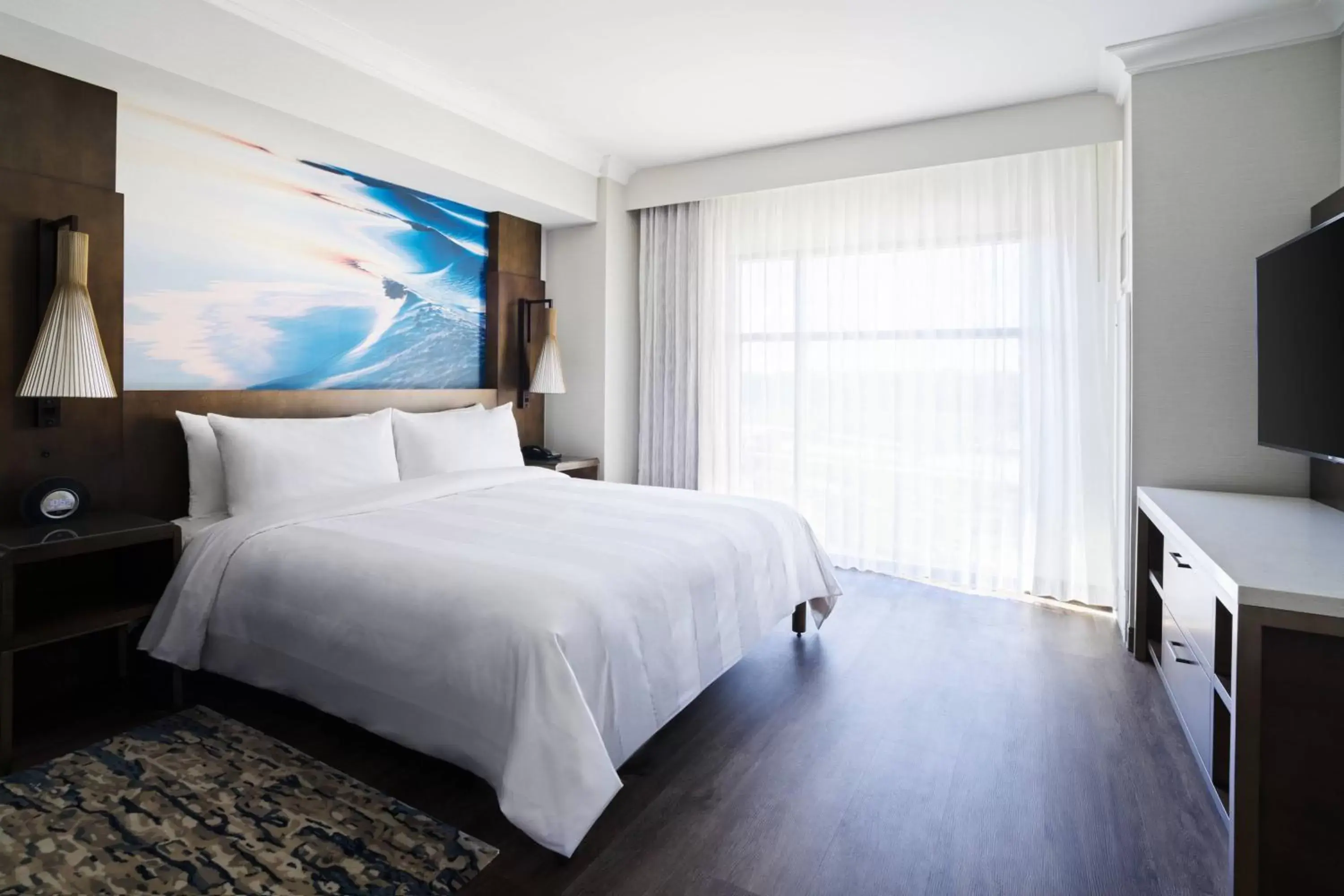 Bedroom, Bed in San Diego Marriott Del Mar