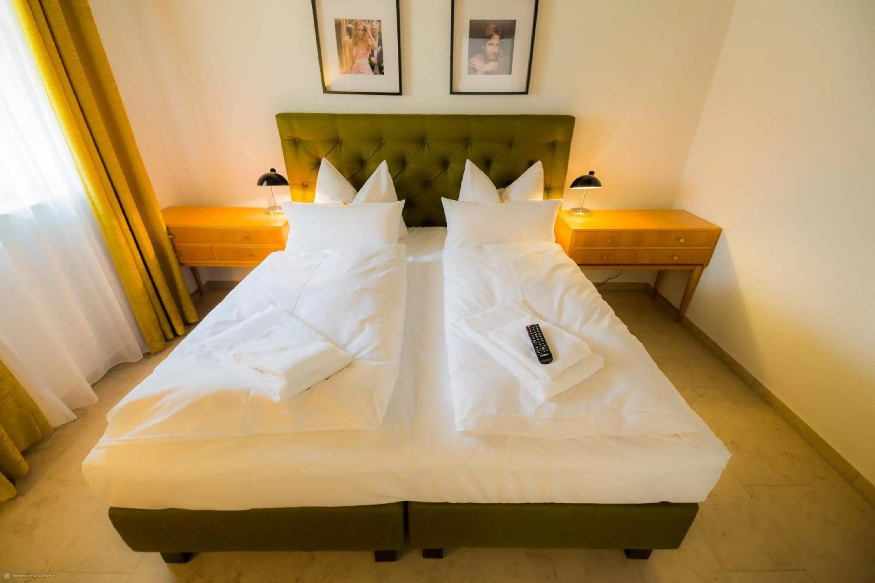 Bed in Hotel Luis Stadl