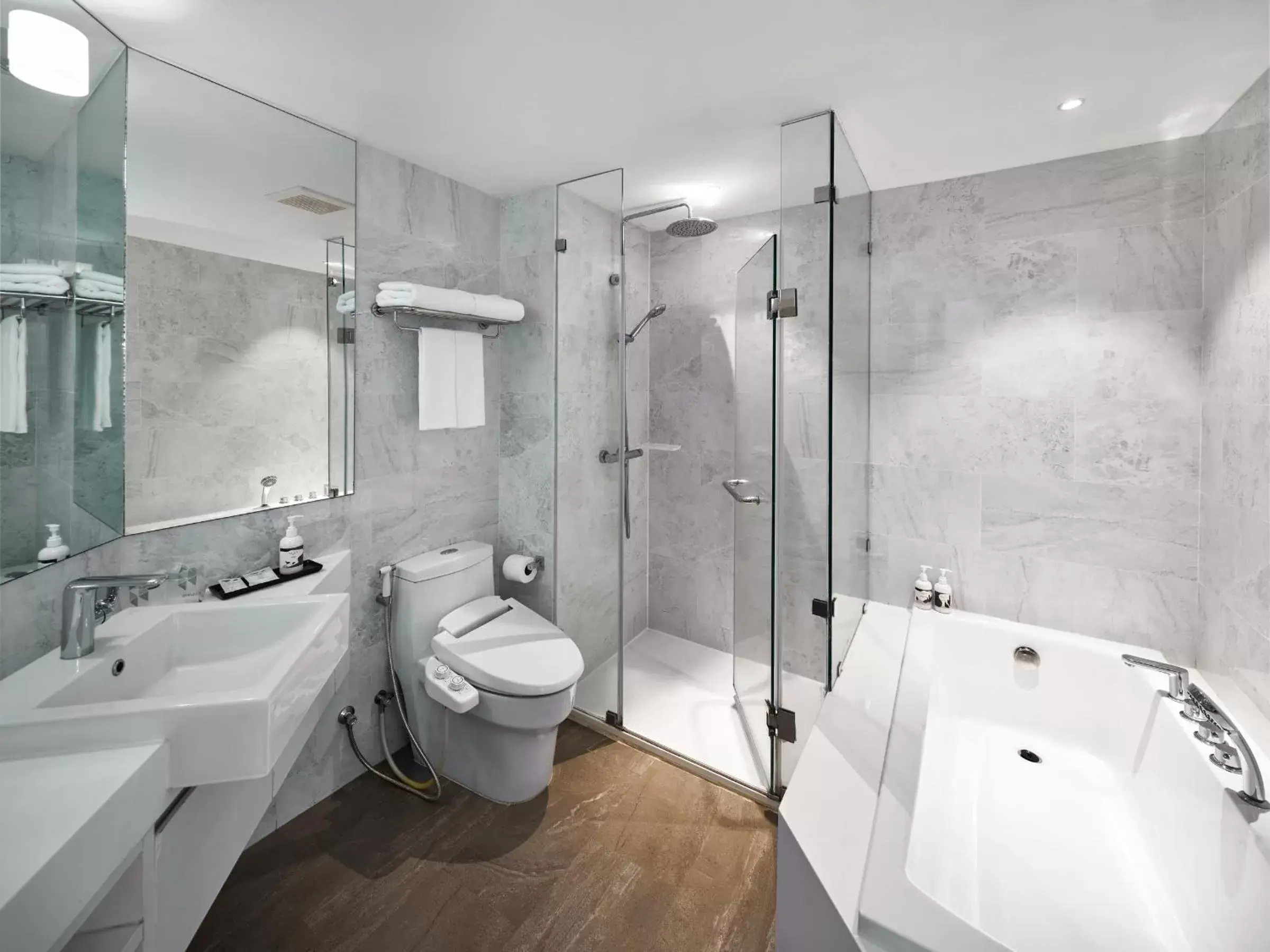 Bathroom in Arden Hotel and Residence by At Mind