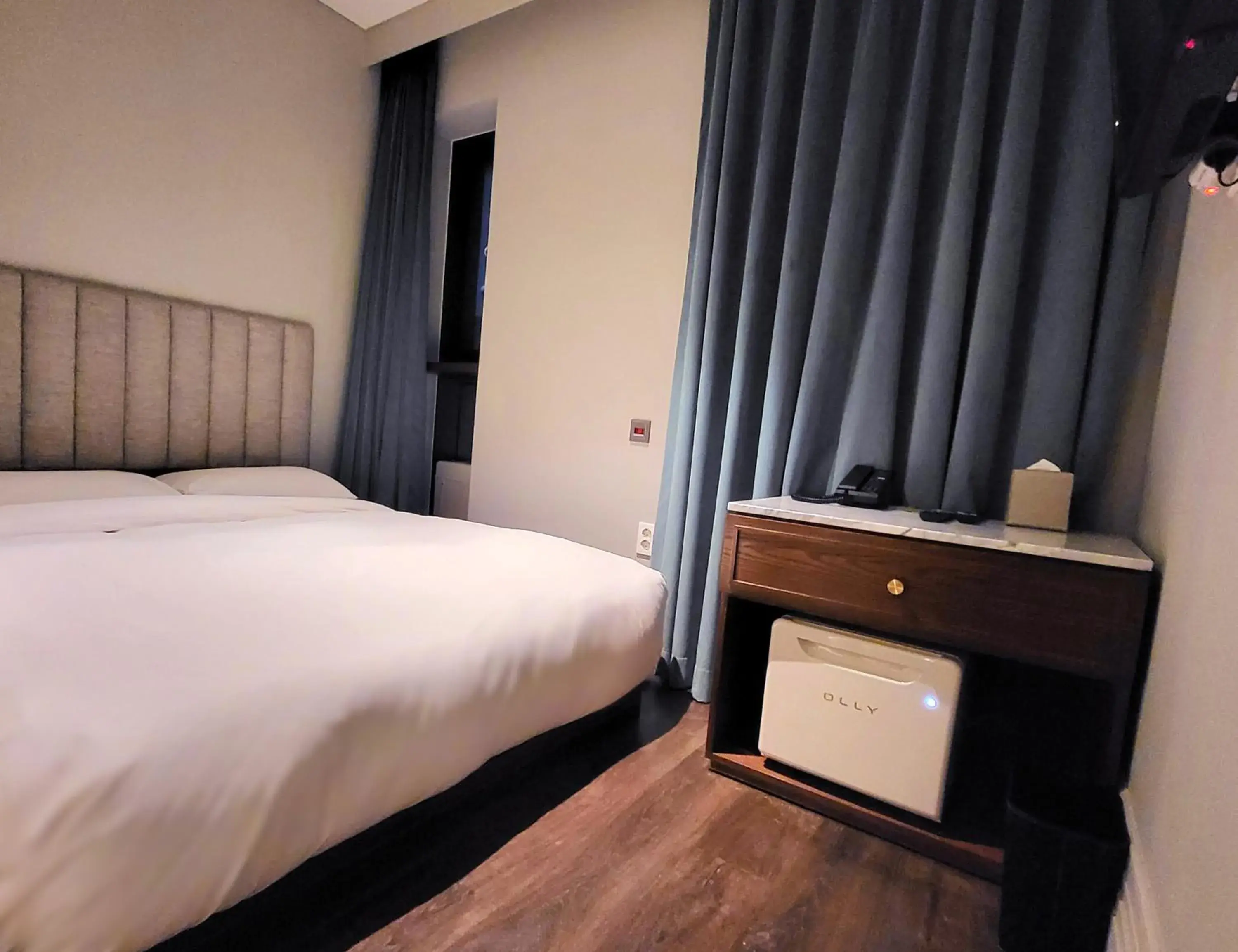 Bed in Hotel Crescendo Seoul