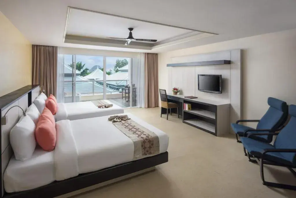 Bedroom in Anyavee Tubkaek Beach Resort- SHA Plus