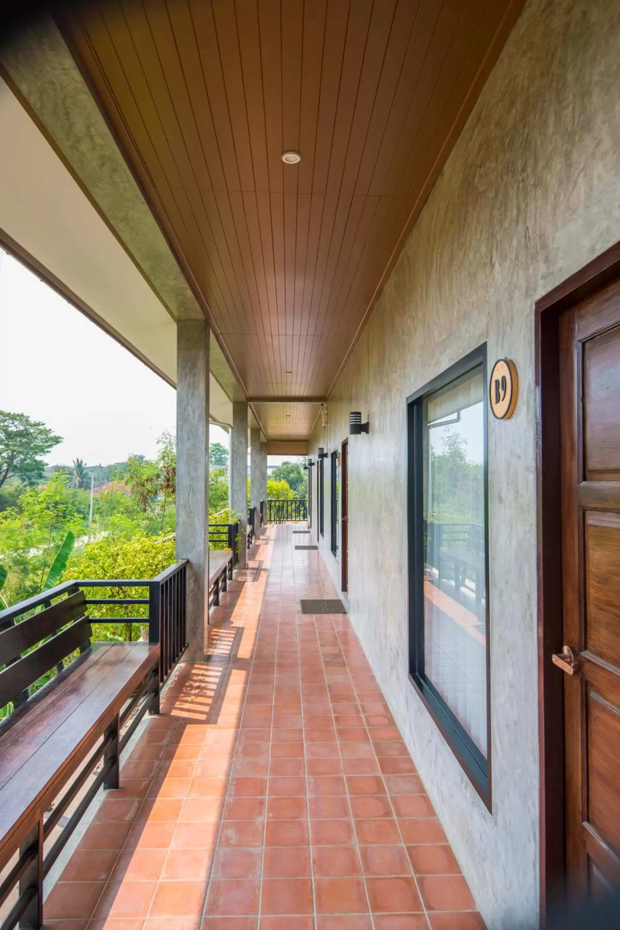 Balcony/Terrace in Pai Sukhothai Resort SHA Extra Plus