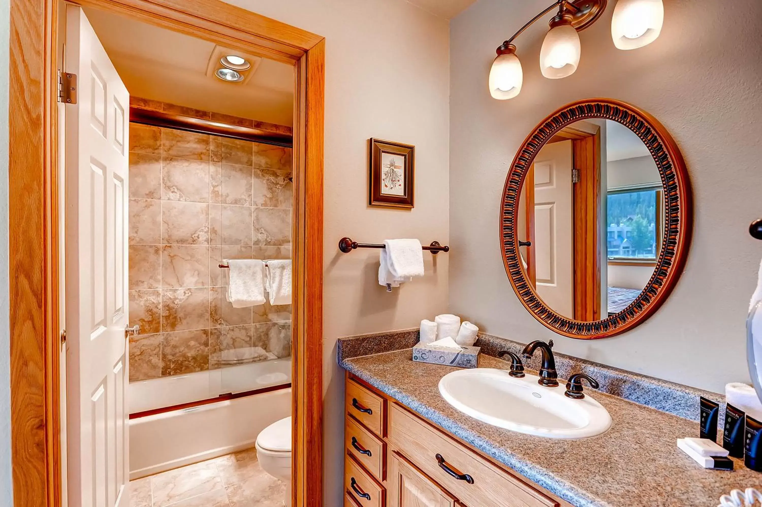 Bathroom in Lakeside Village by Keystone Resort