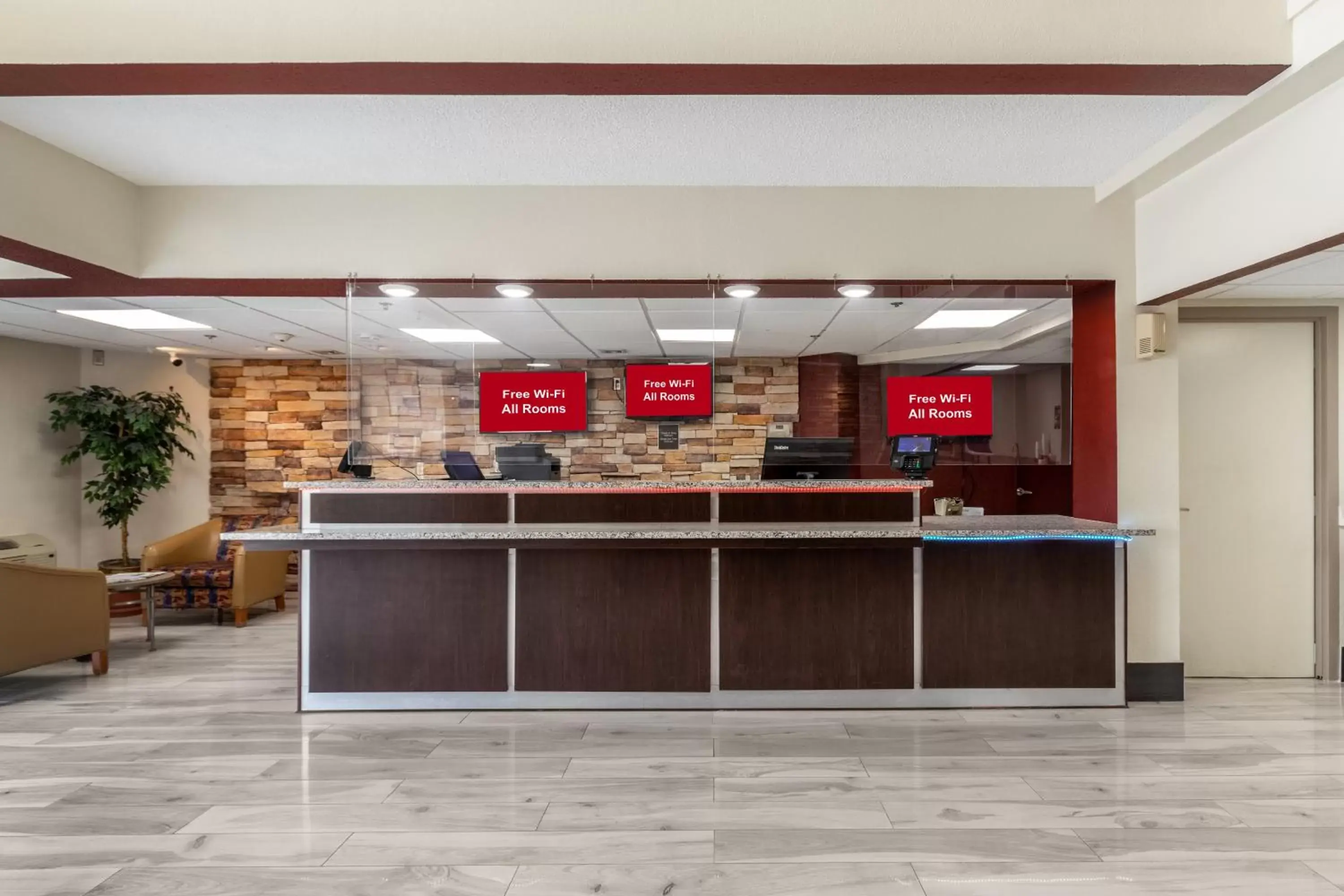 Lobby or reception in Red Roof Inn El Paso West