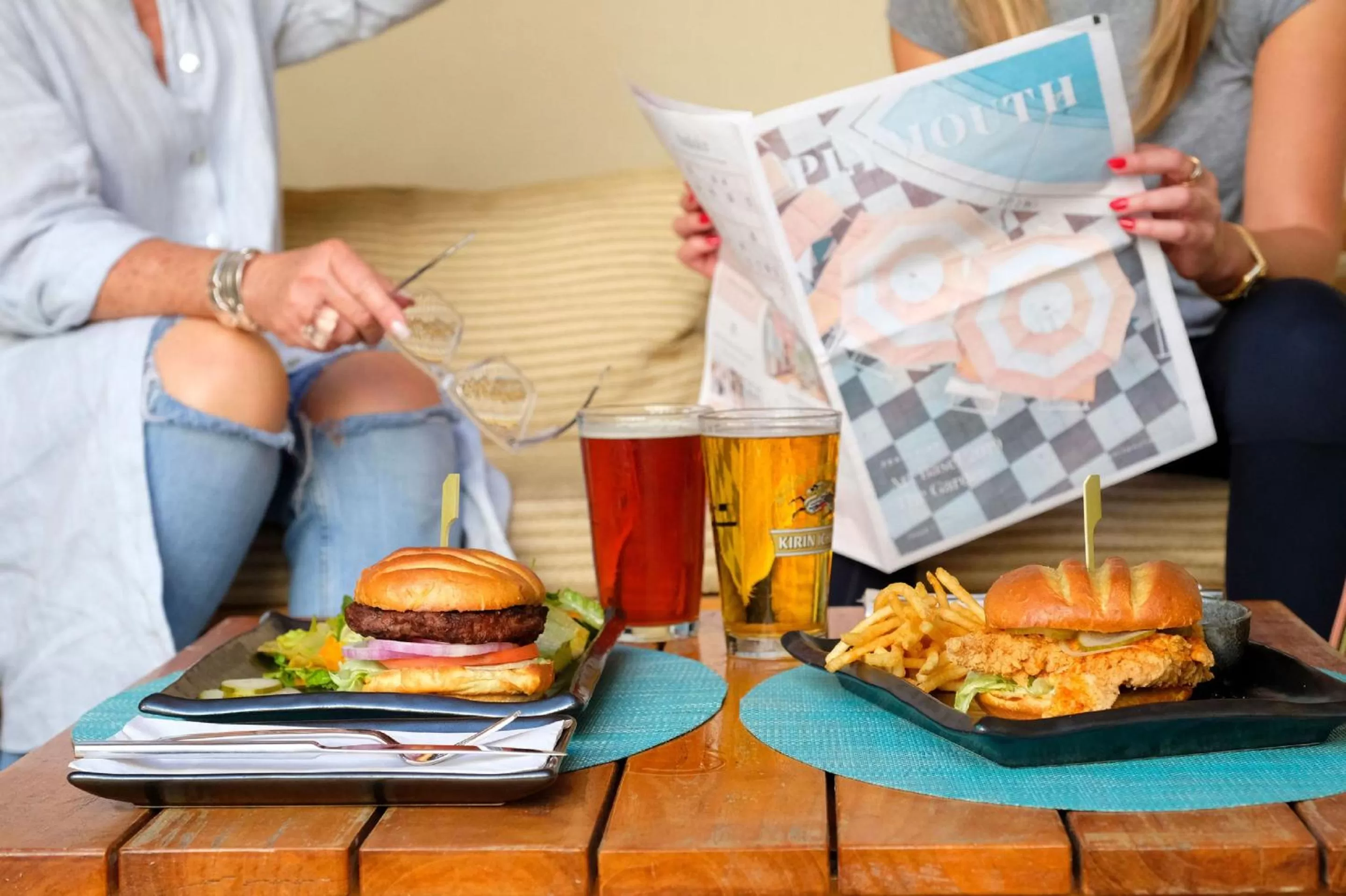 Food and drinks in The Plymouth South Beach