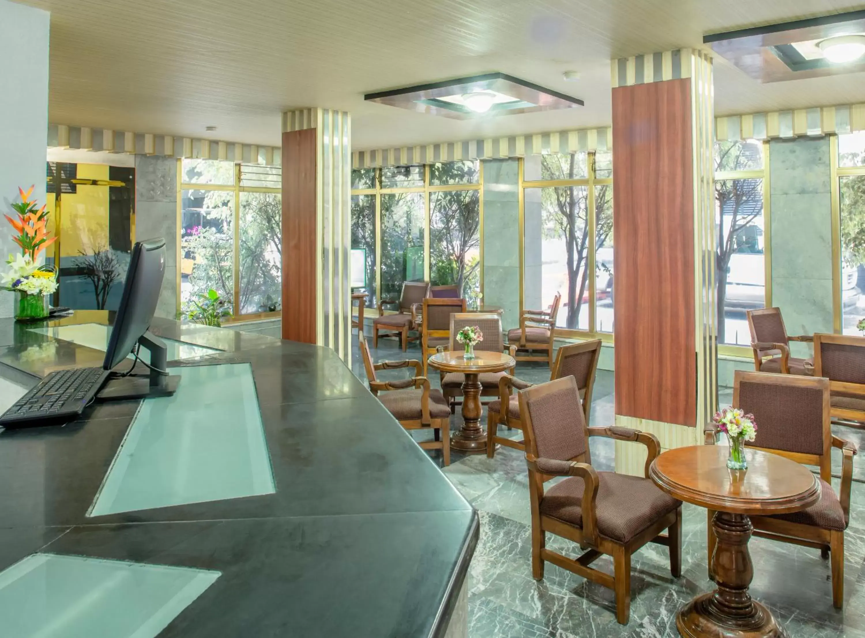 Lobby or reception in Residencias Señorial