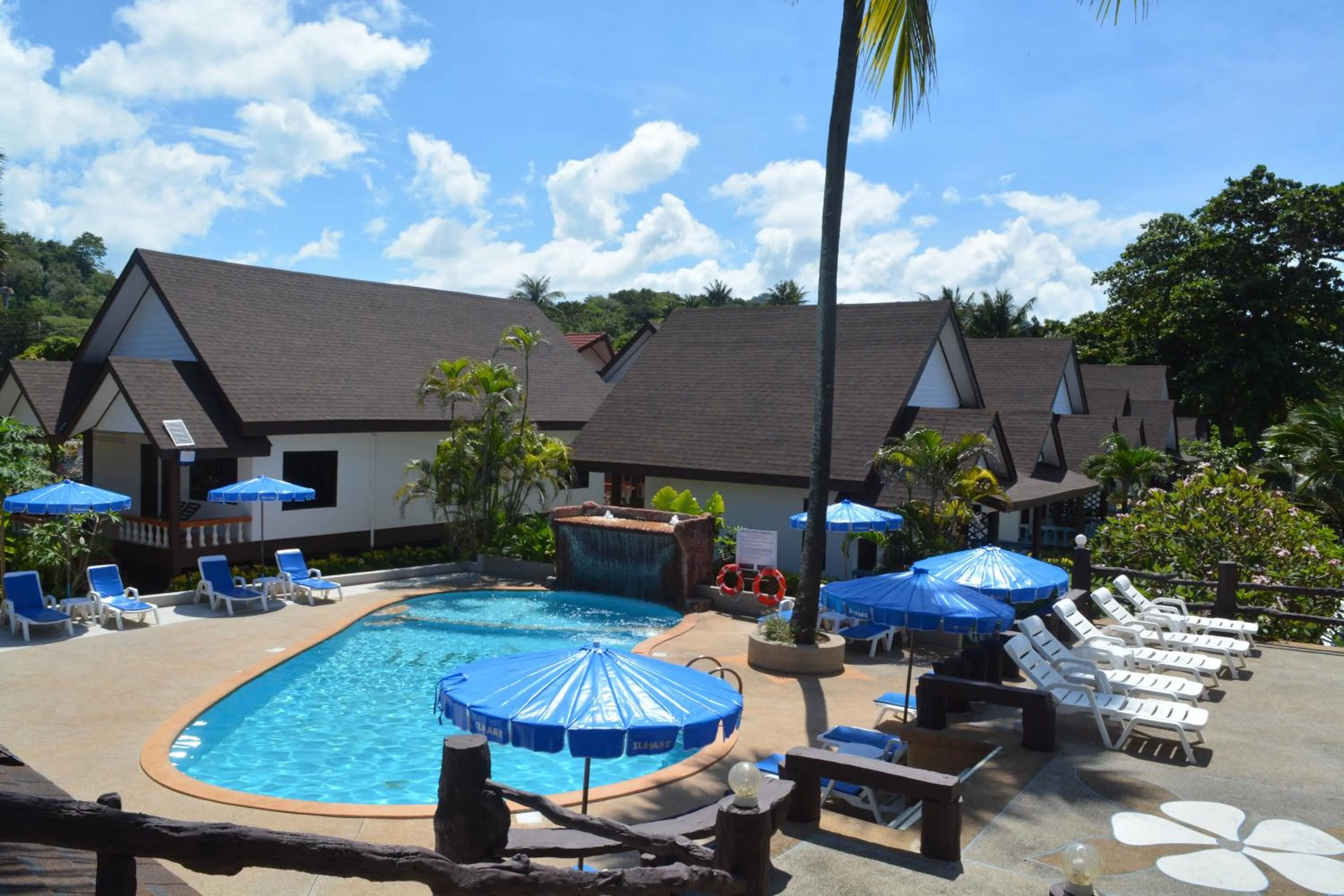 Patio in Lanta IL Mare Beach Resort