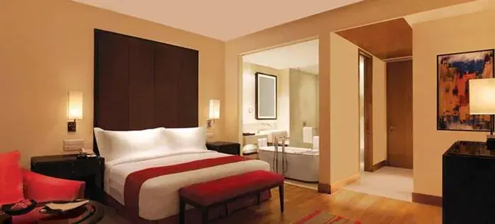 Deluxe Room with Park View in Trident Hyderabad Deluxe Room with Park View in Trident Hyderabad