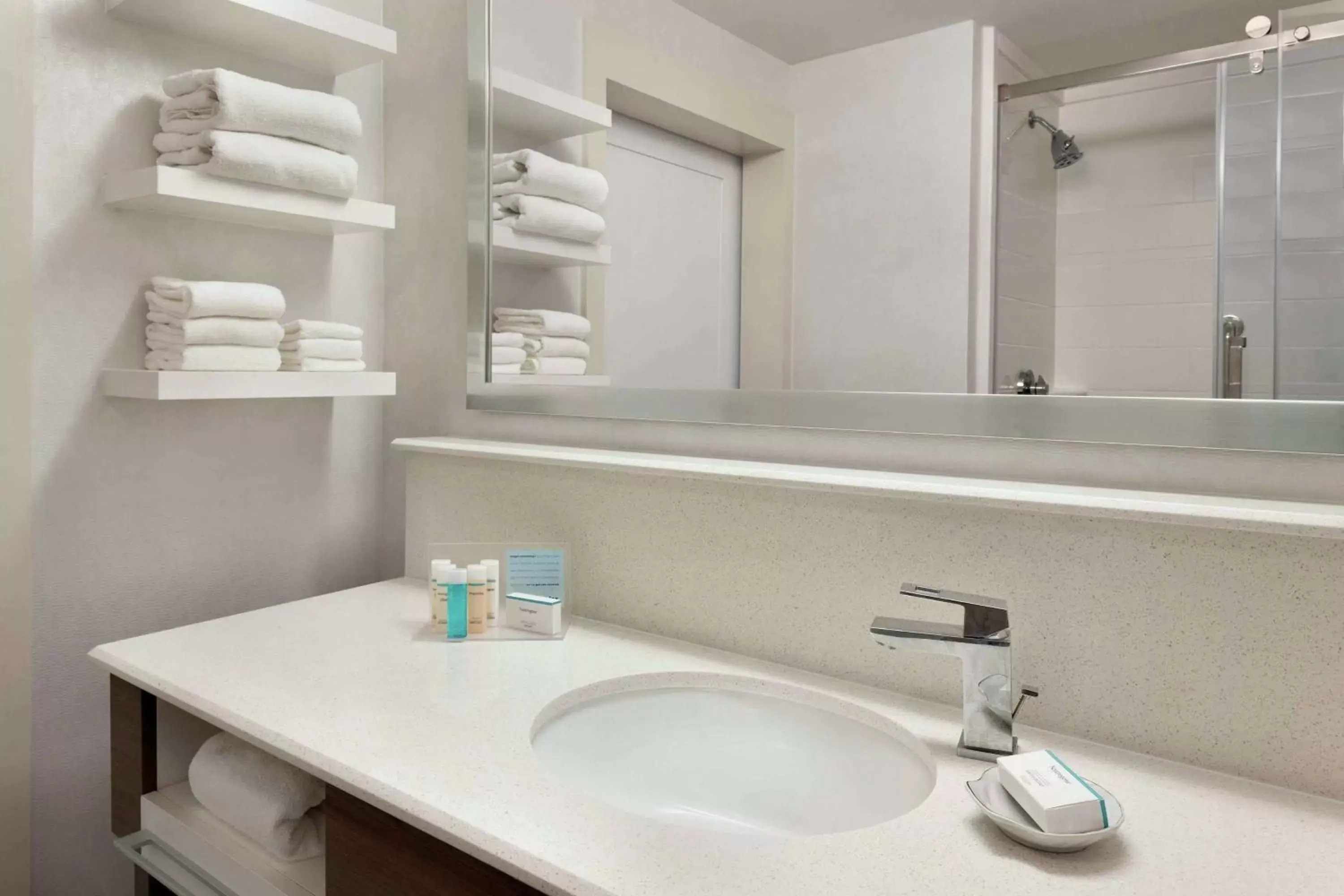 Bathroom in Hampton Inn Denville-Rockaway-Parsippany