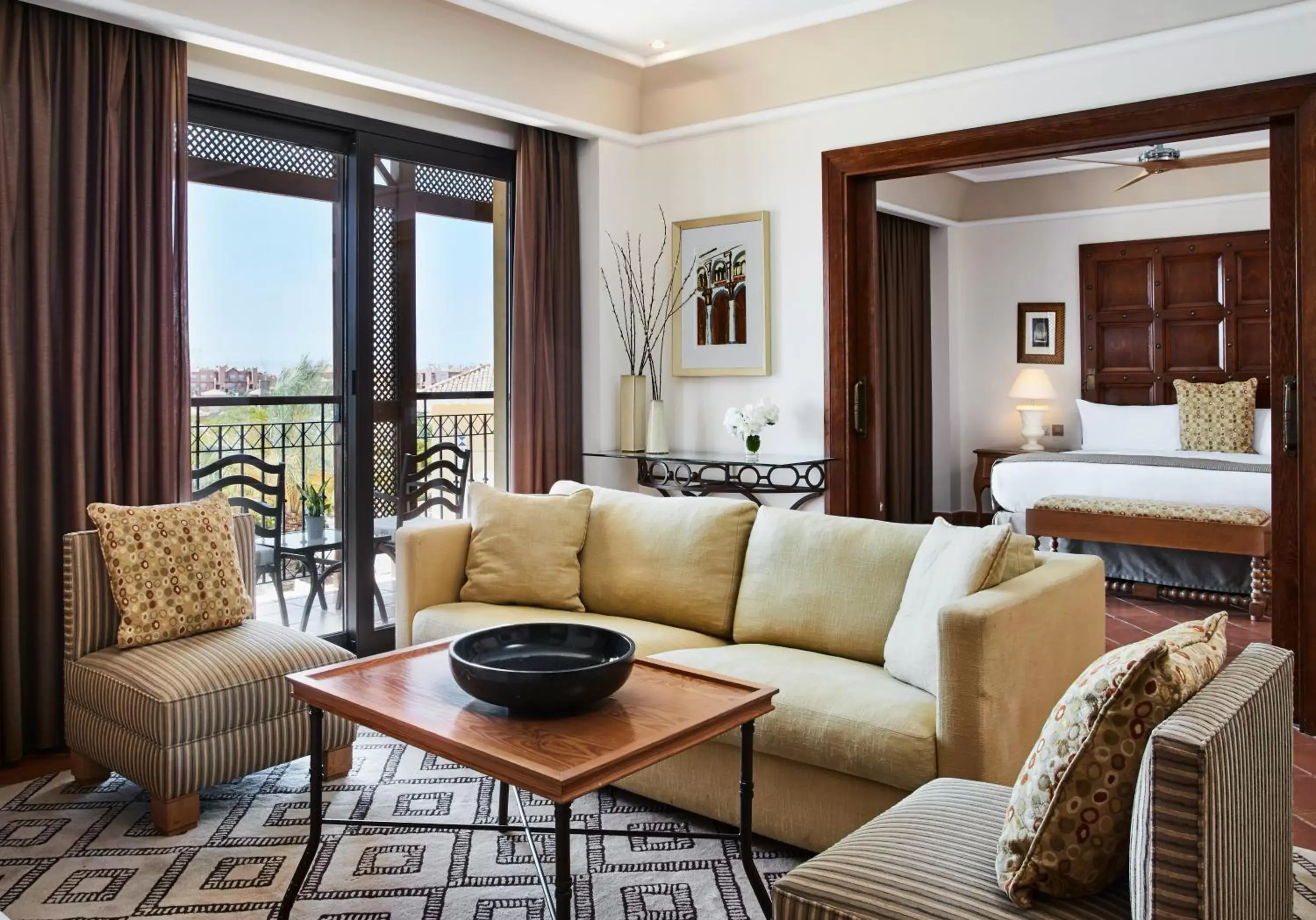 TV and multimedia, Bed in Ona Mar Menor Golf & Spa TV and multimedia, Bed in Ona Mar Menor Golf & Spa