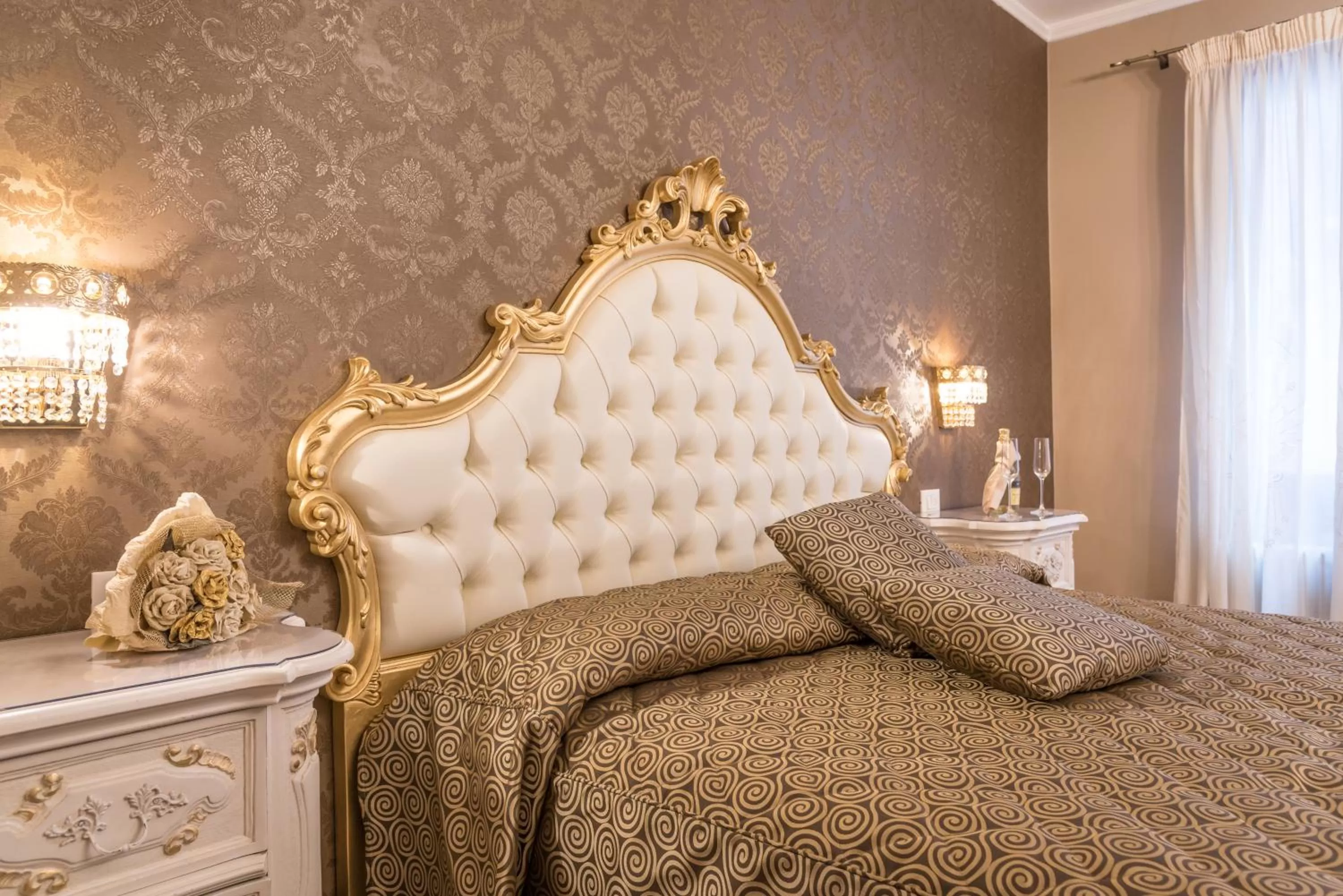 Bedroom, Bed in Ca' del Cinema B&B