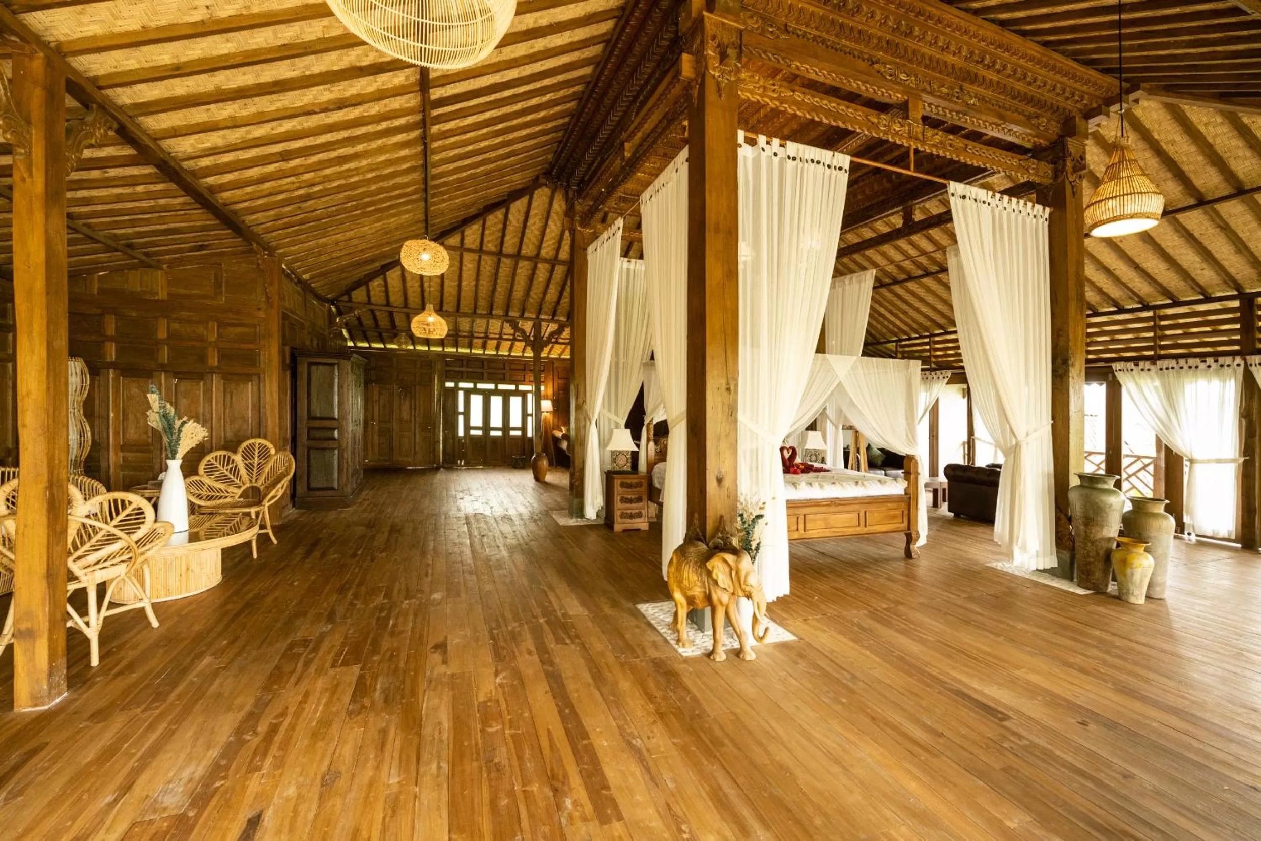 Bedroom in Tanah Damai Hotel