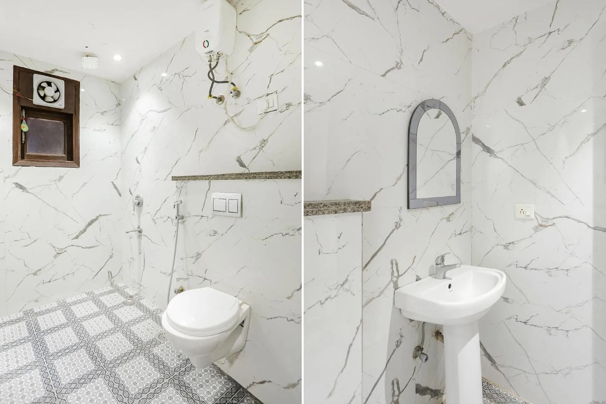 Bathroom in FabExpress Lotus Palace