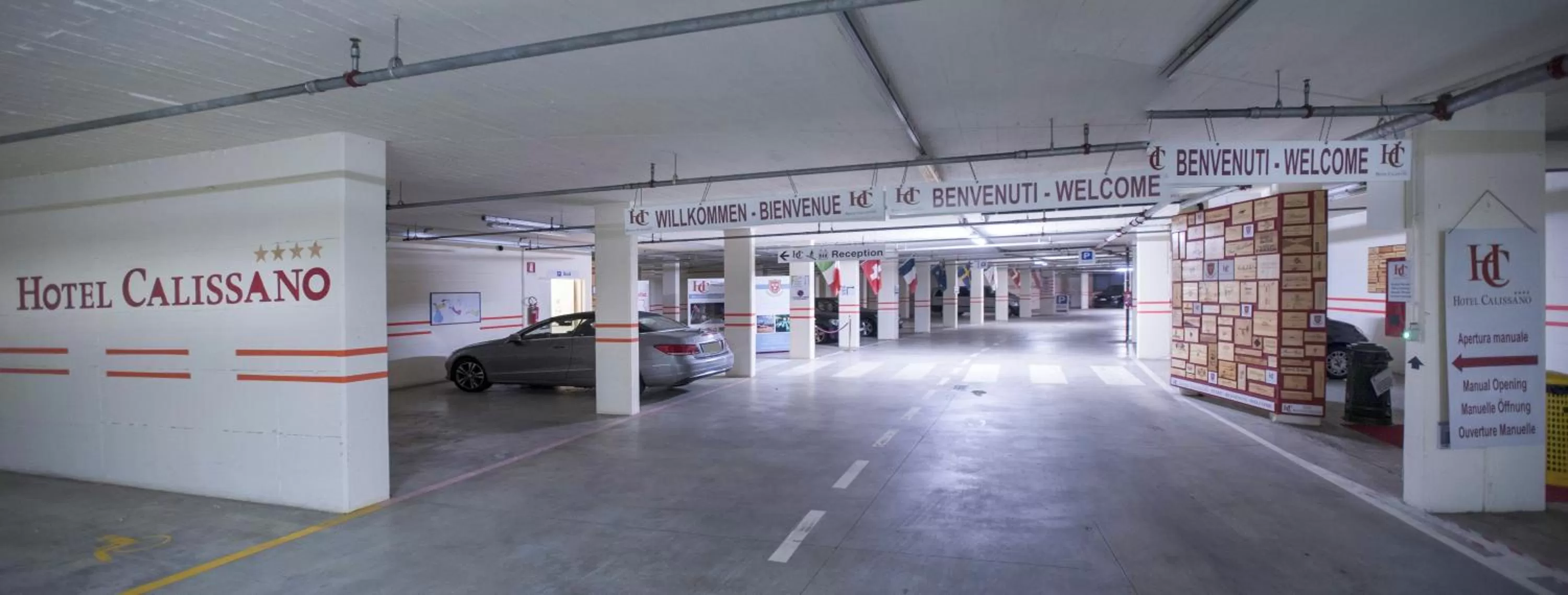 Area and facilities in Hotel Calissano