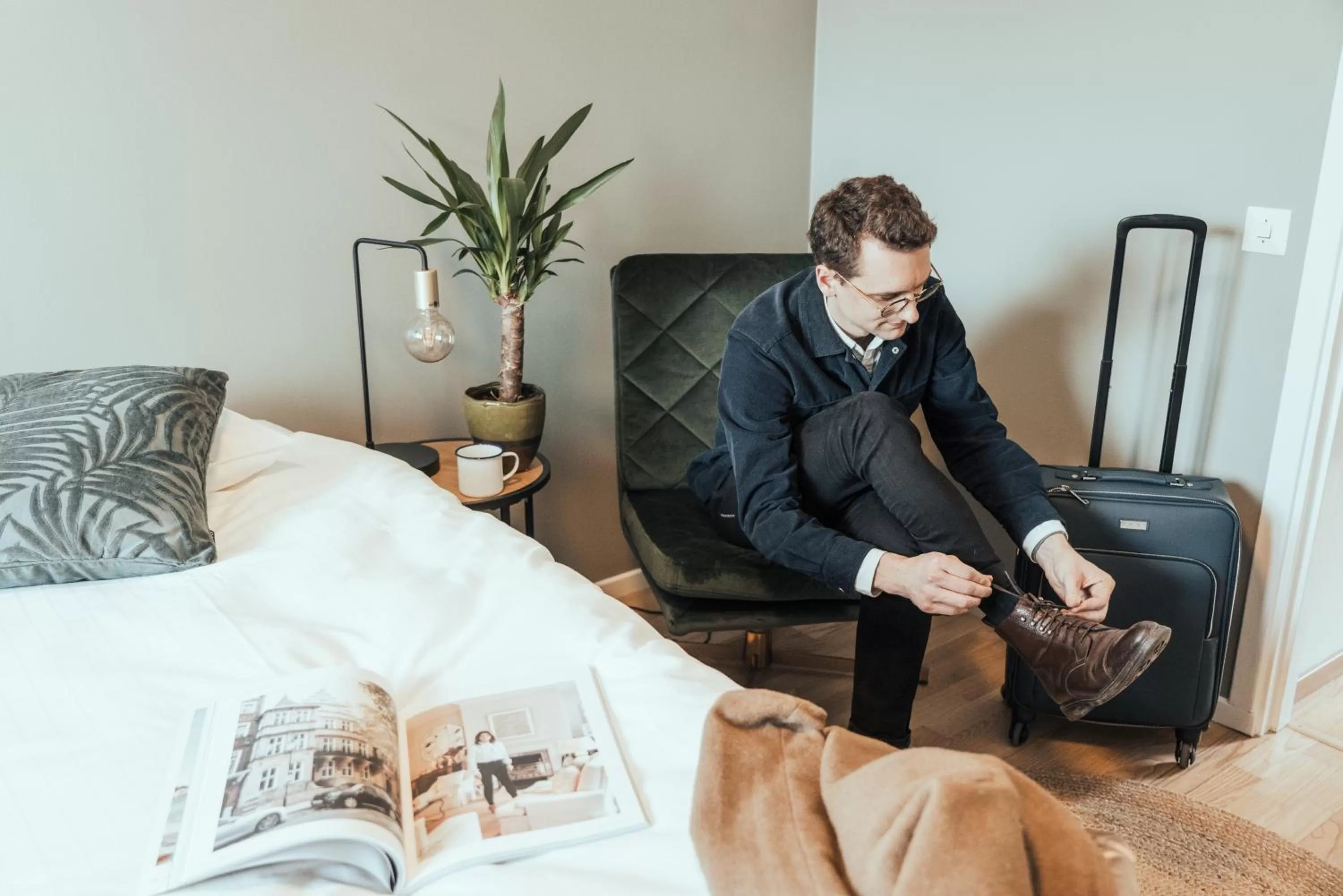 People, Bed in Botanika Uppsala