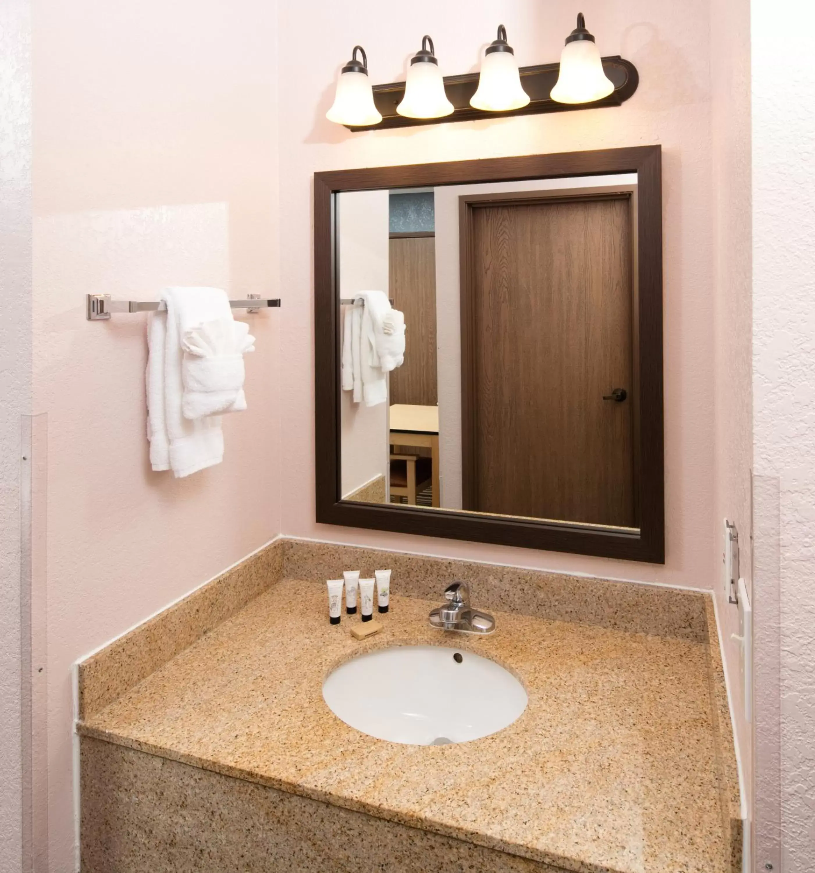 Bathroom in SYLO Hotel Denver Airport, a Ramada by Wyndham