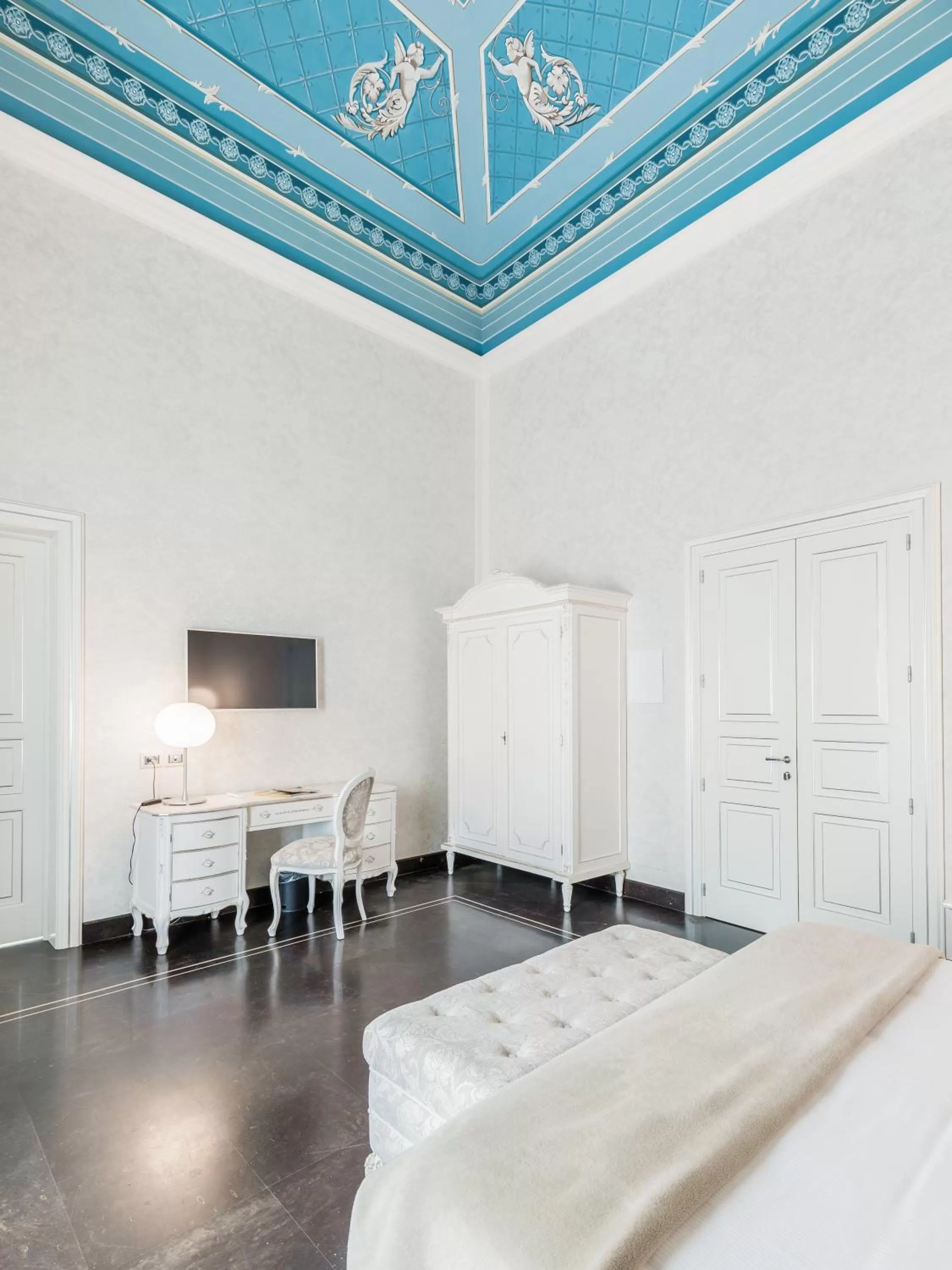 Bedroom, Bed in Palazzo Favacchio - Patanè