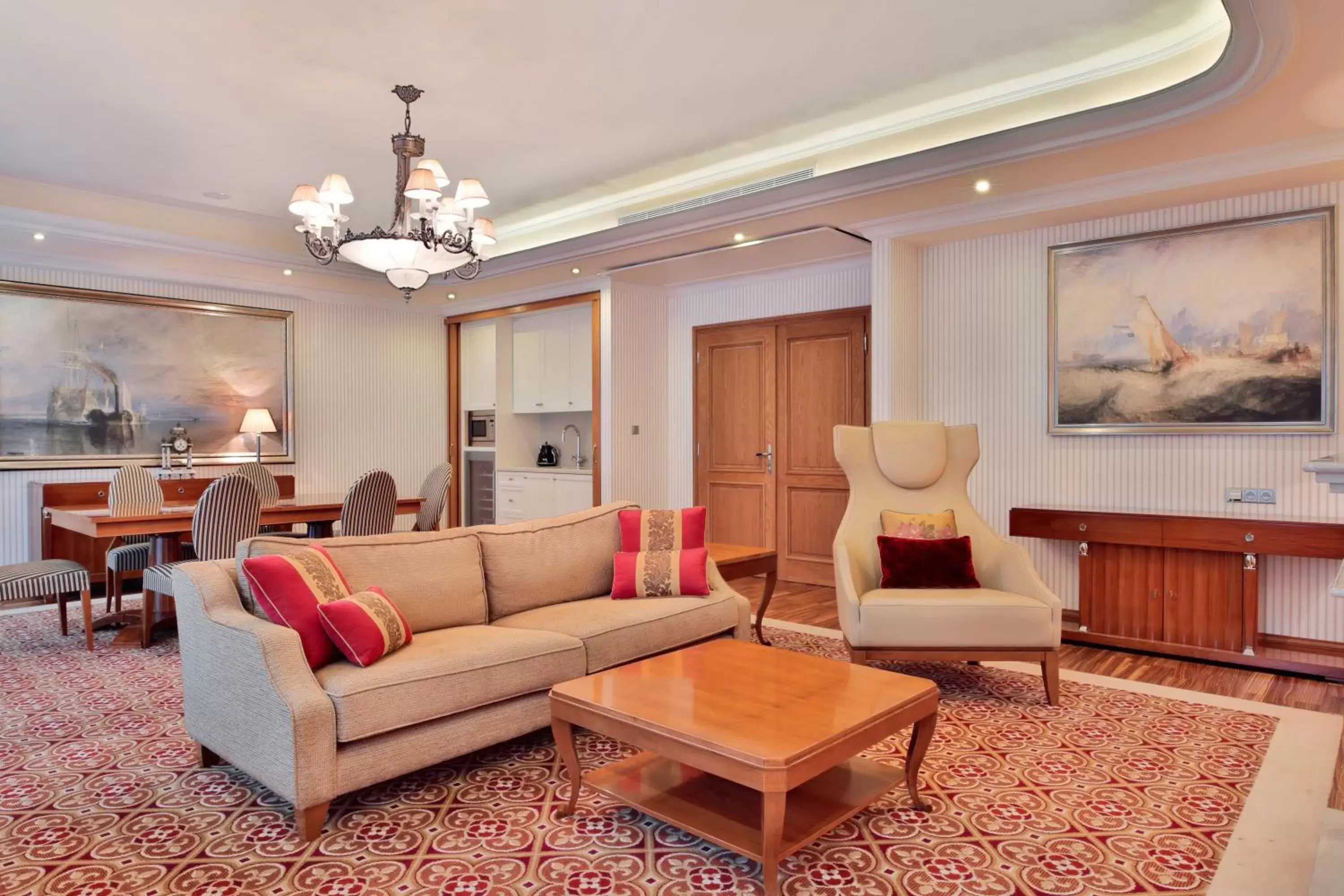 Living room, Seating Area in Retro Riverside Wellness Resort