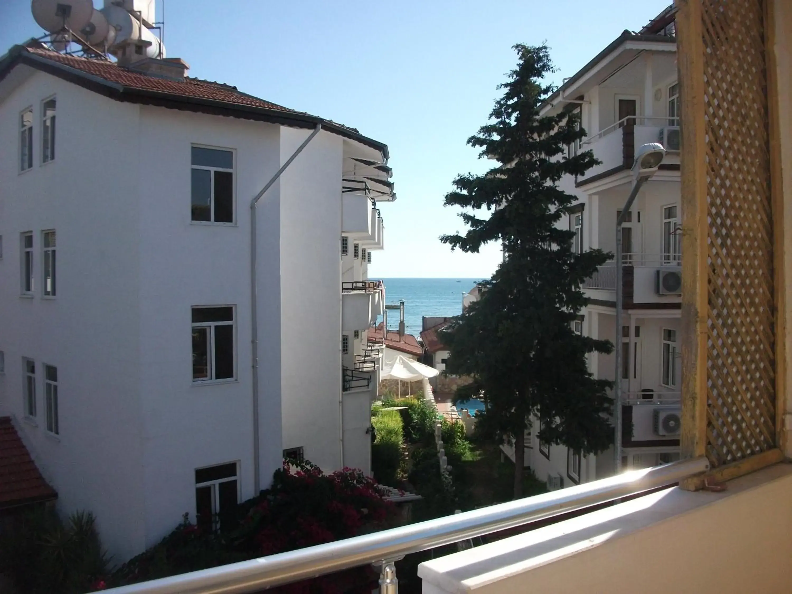 Balcony/Terrace in Delphin Apart Hotel