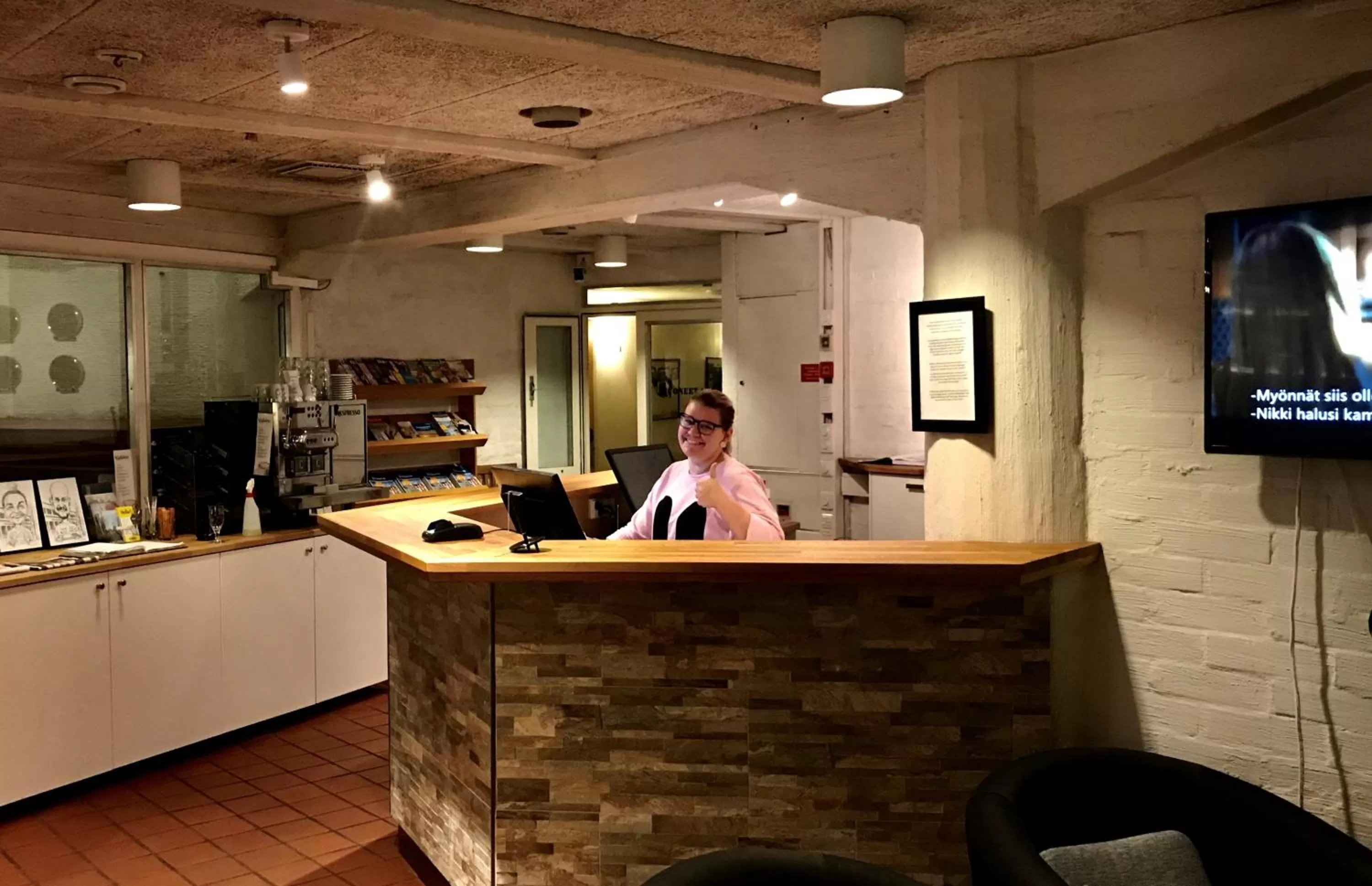 Staff in Hotel Vanha Rauma