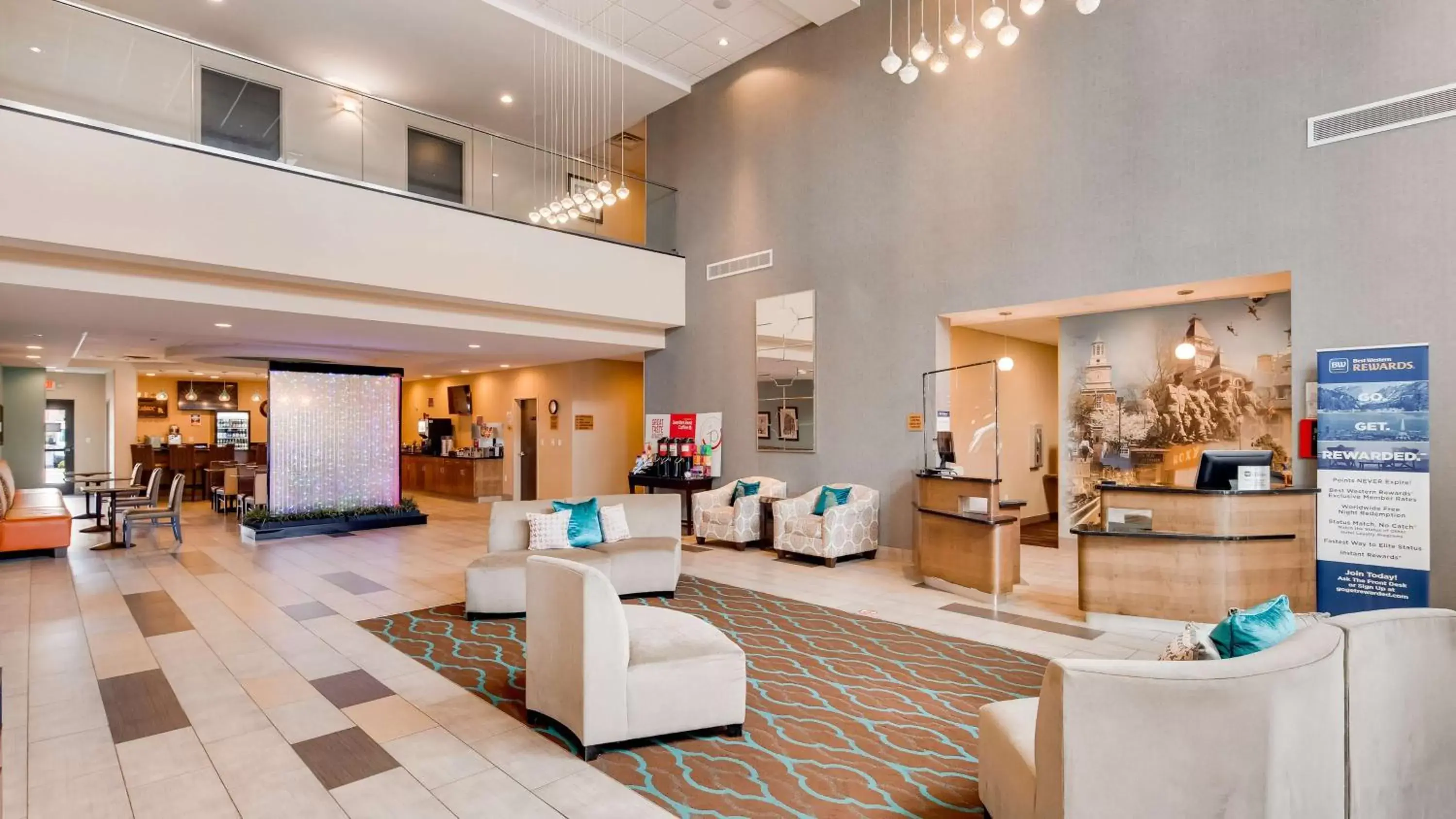 Lobby or reception, Lobby/Reception in Best Western Plus Atrium Inn & Suites