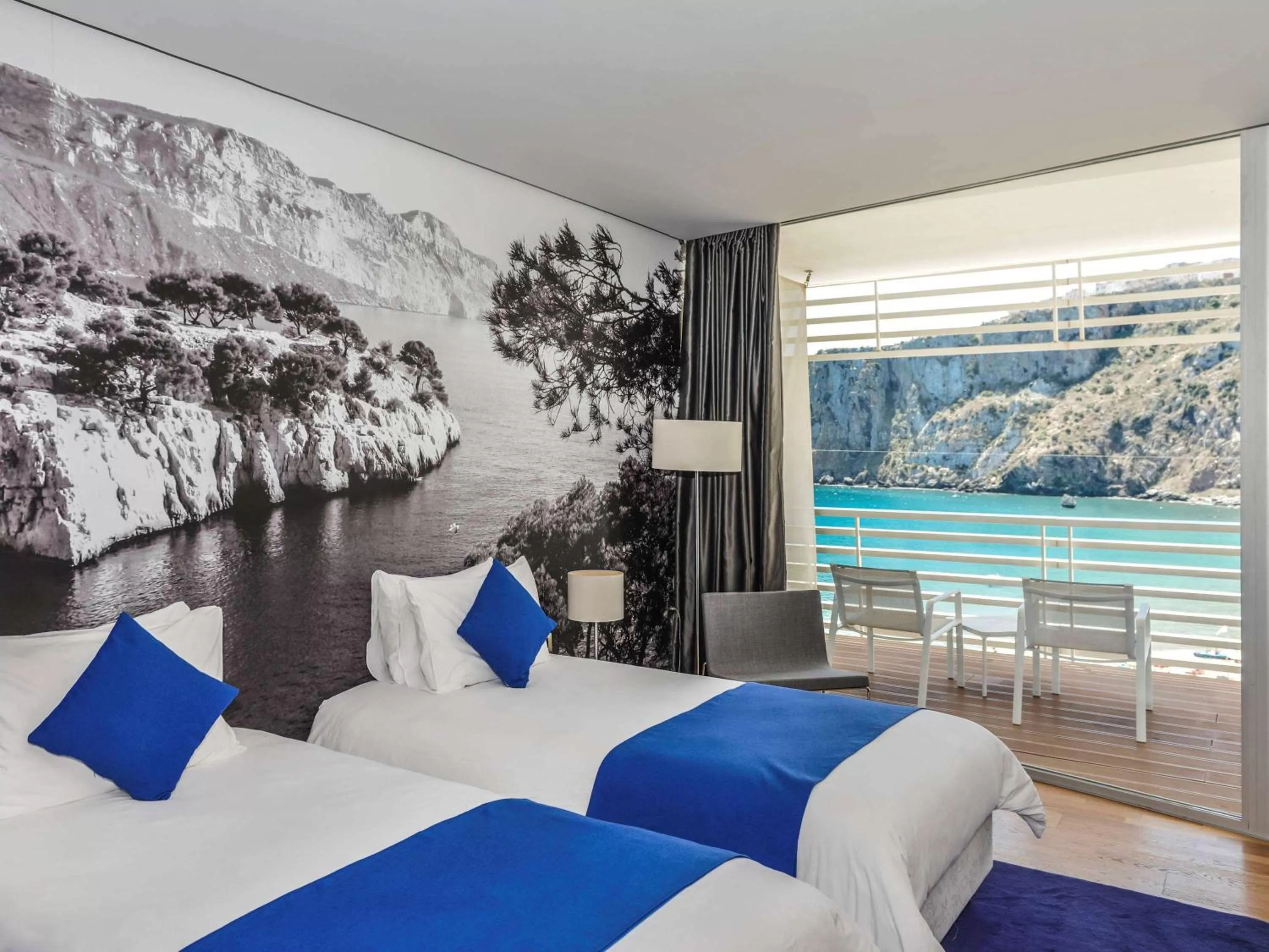 Standard Twin Room Ocean front with Balcony in Mercure Quemado Al-Hoceima Resort