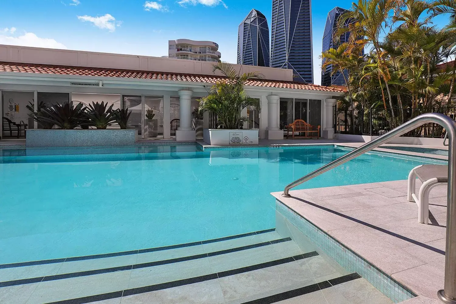 Swimming pool in Marrakesh Apartments Swimming pool in Marrakesh Apartments