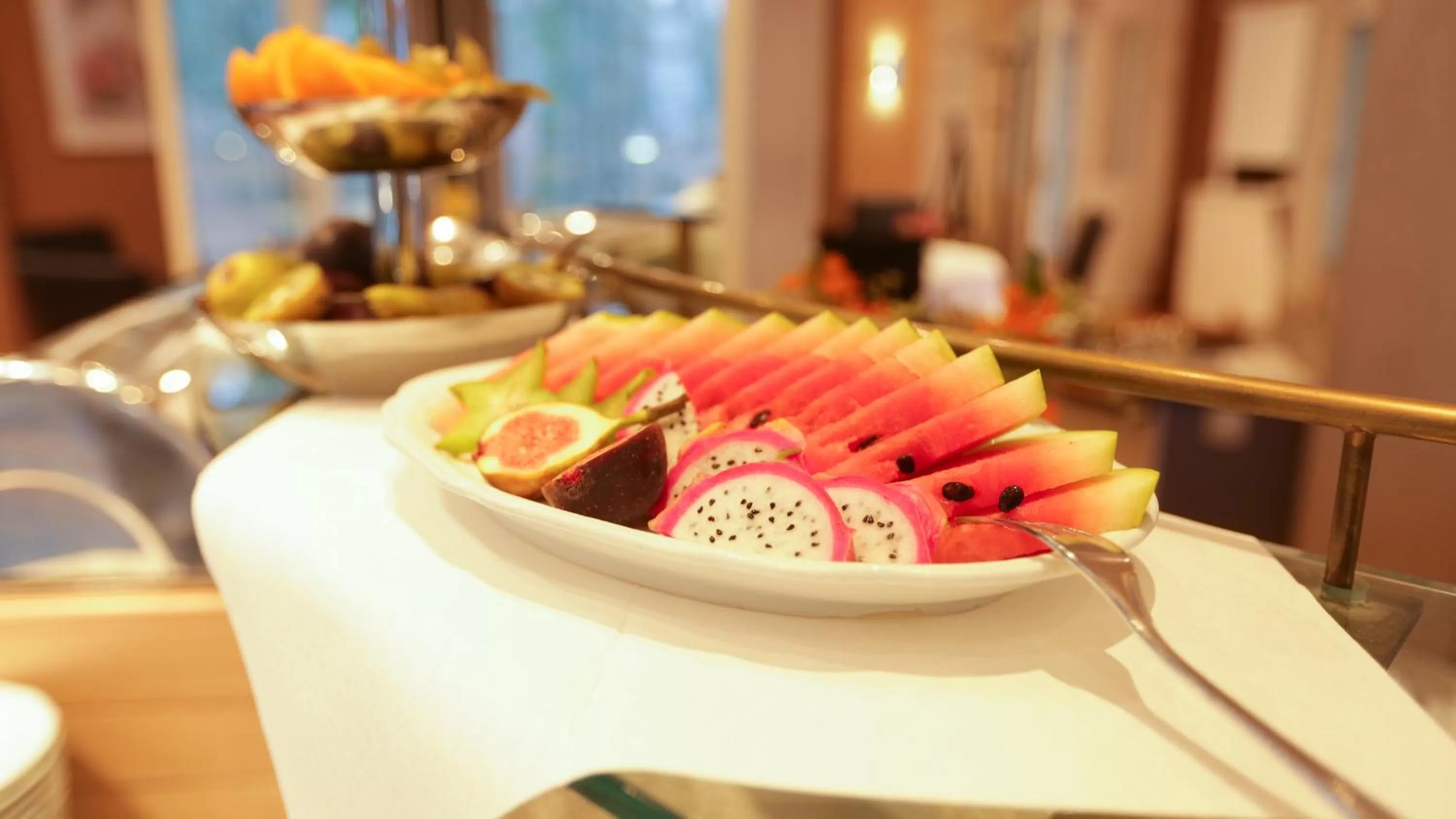 Buffet breakfast in Hotel Waldhalle