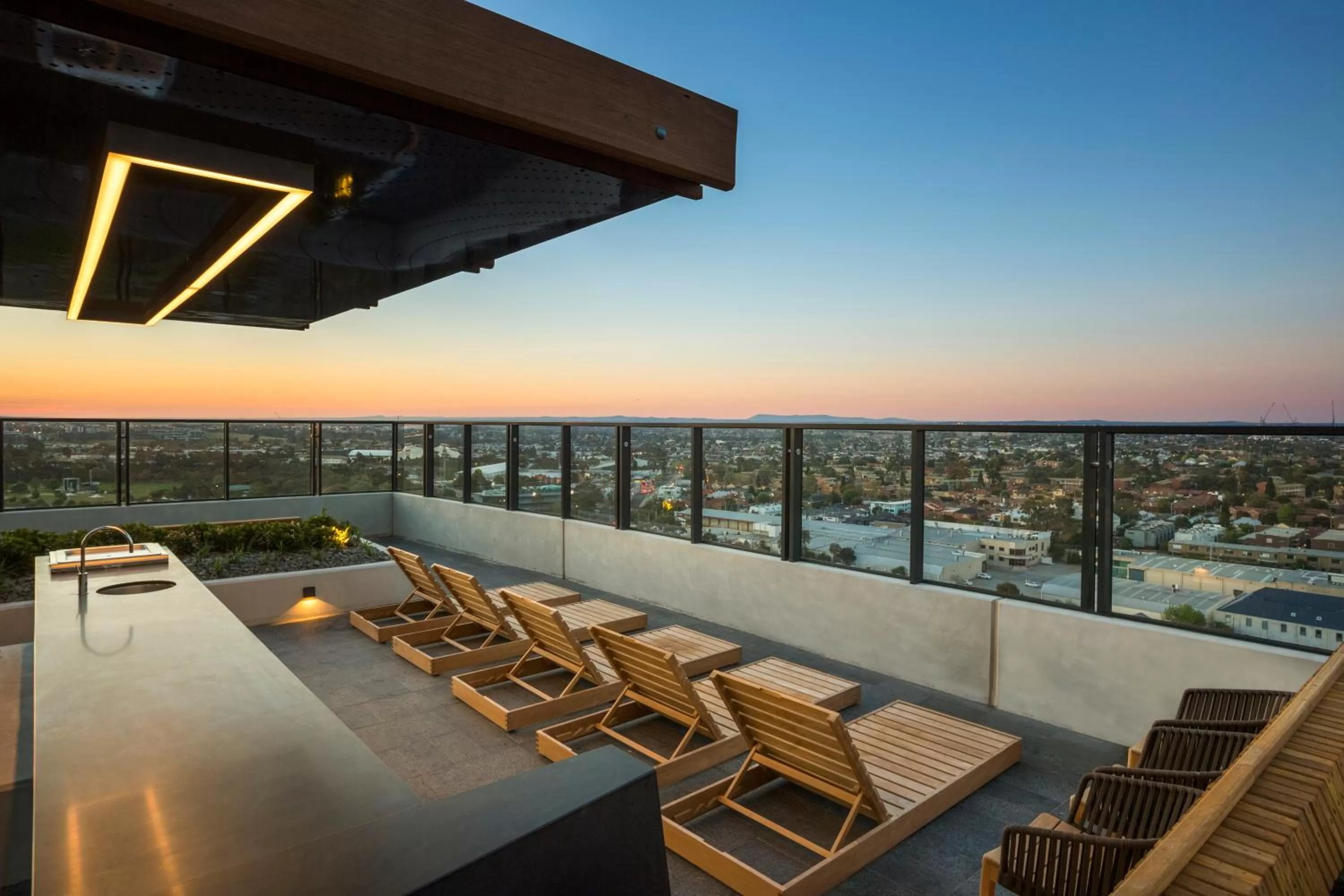 BBQ facilities in Quest Flemington Central