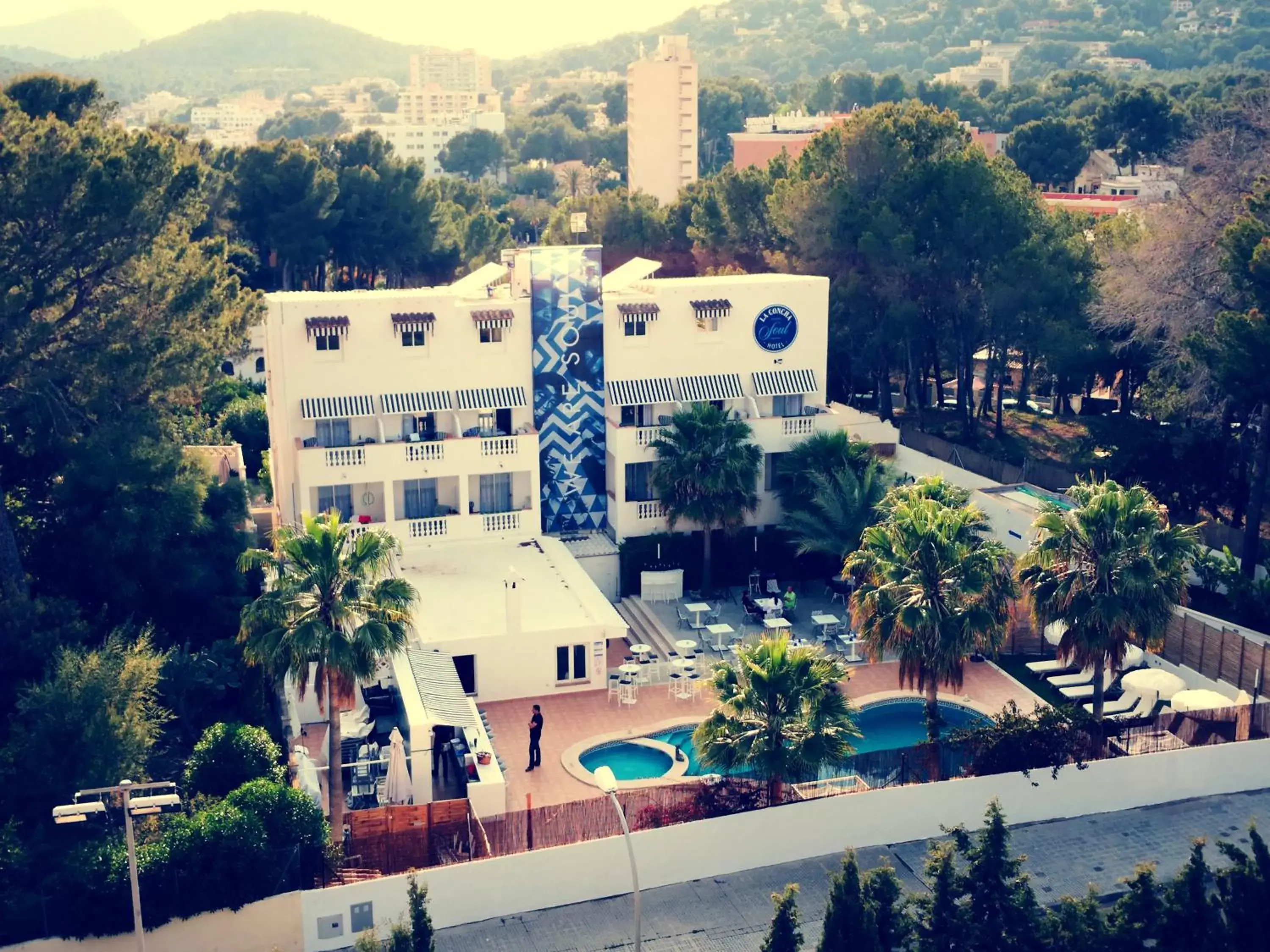 Facade/entrance, Bird's-eye View in La Concha Soul Boutique Hotel