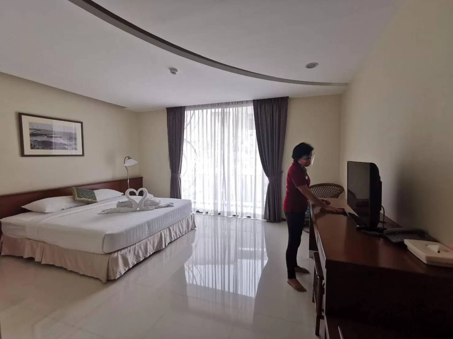 People, Bed in Baan Nilrath Hotel - SHA Extra Plus