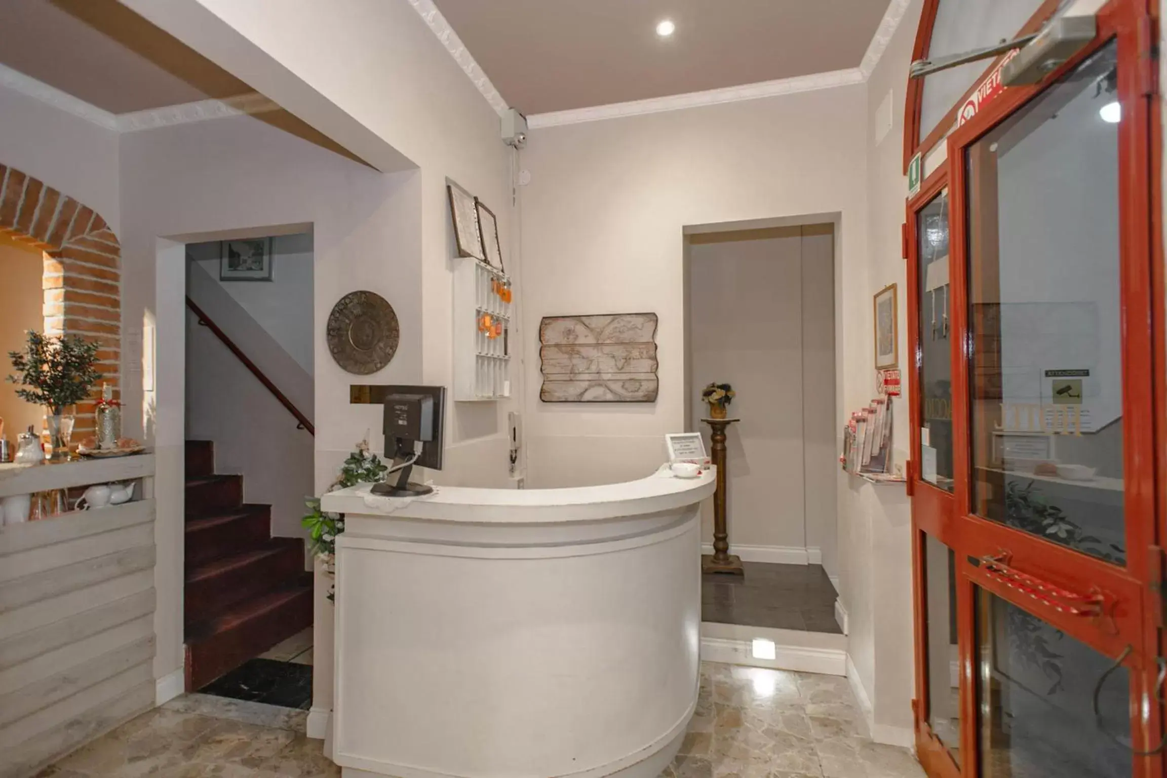 Lobby or reception in Hotel Masaccio Lobby or reception in Hotel Masaccio